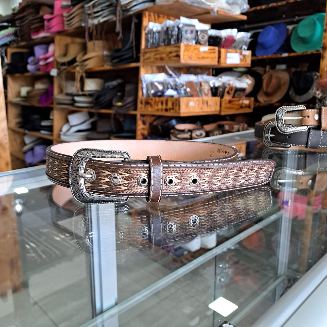 CINTURON CERDA NINO CHOCO