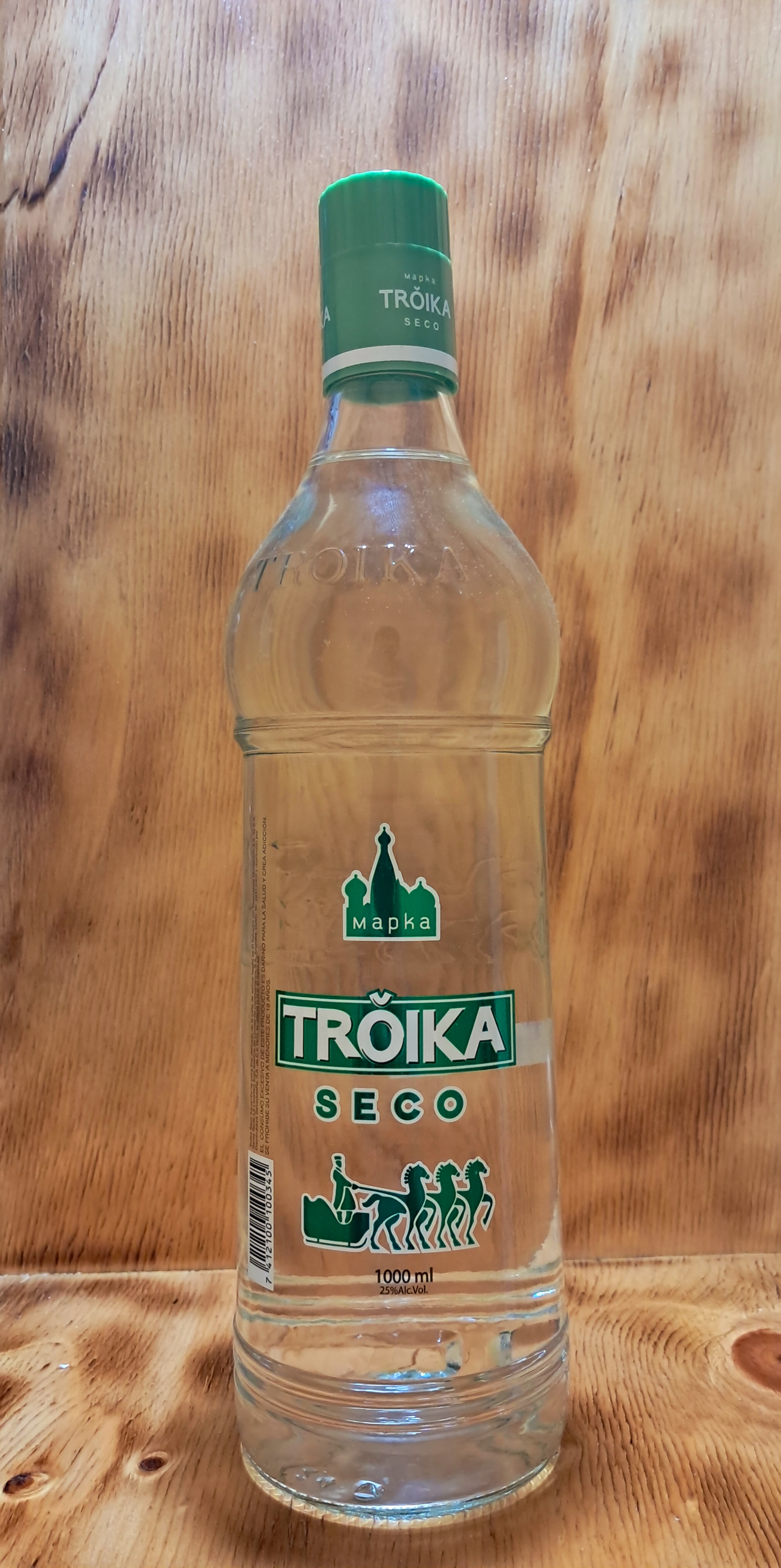 VODKA TROIKA SECO 1000ML