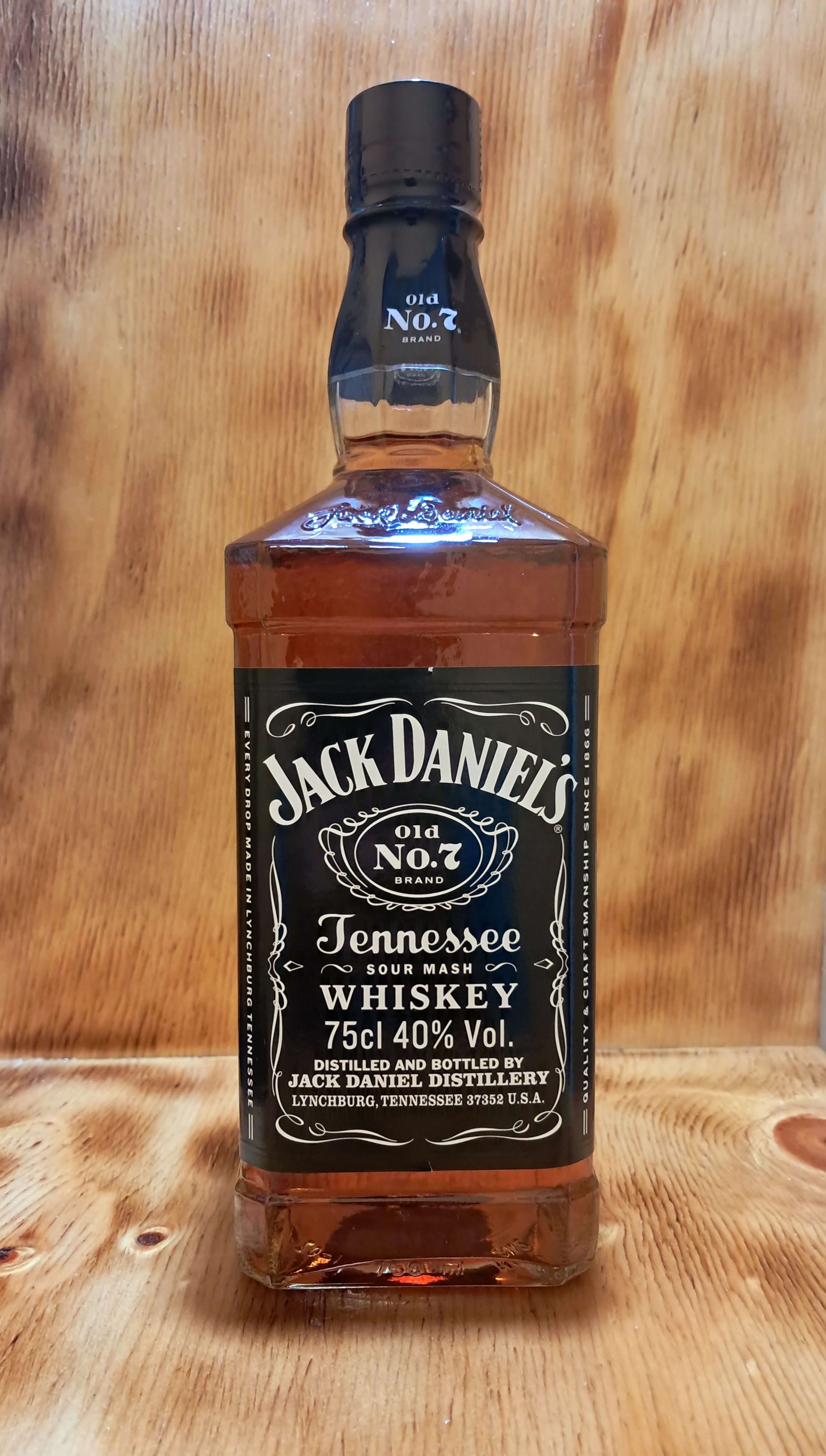 WHISKY JACK DANIELS BLACK 750 ML