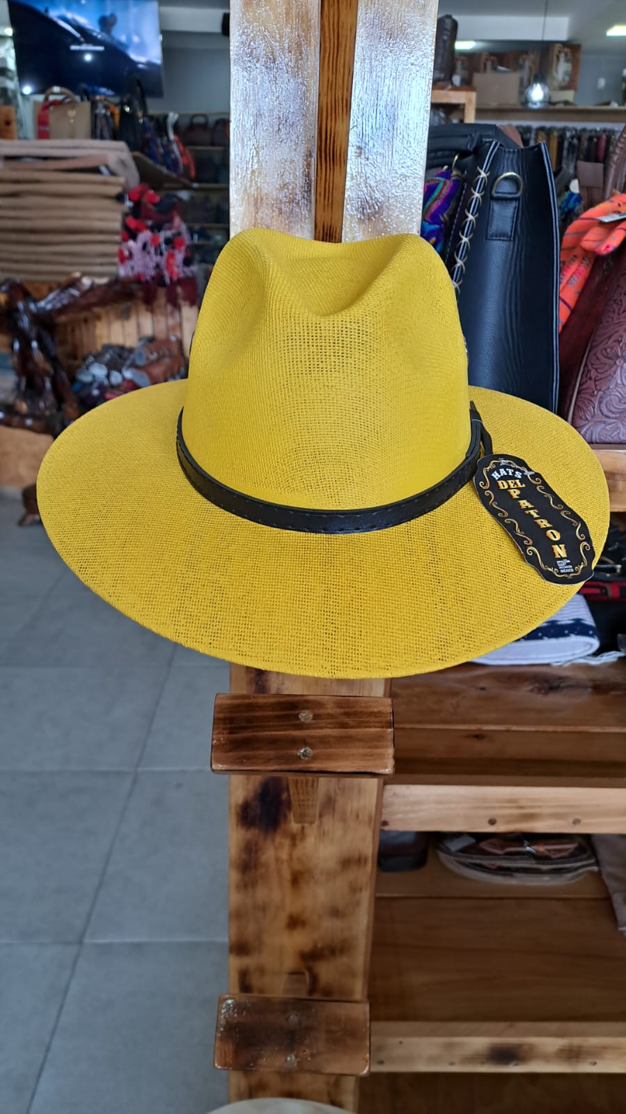 SOMBRERO YUTE EXPLORE AMARILLO HUEVO