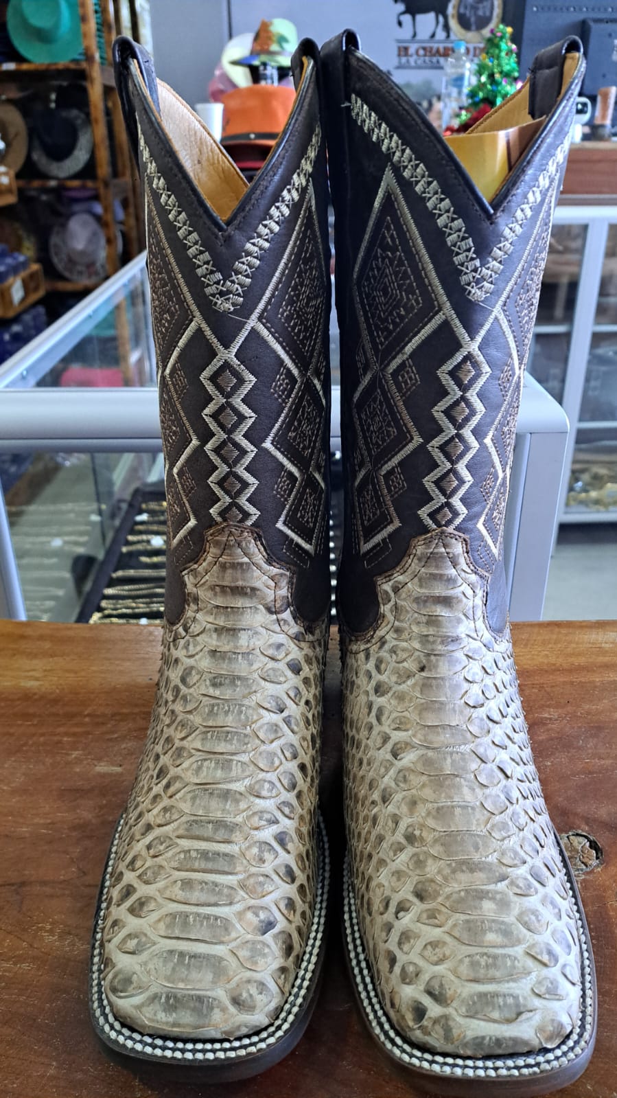 BOTA PYTHON CAFE CLARO