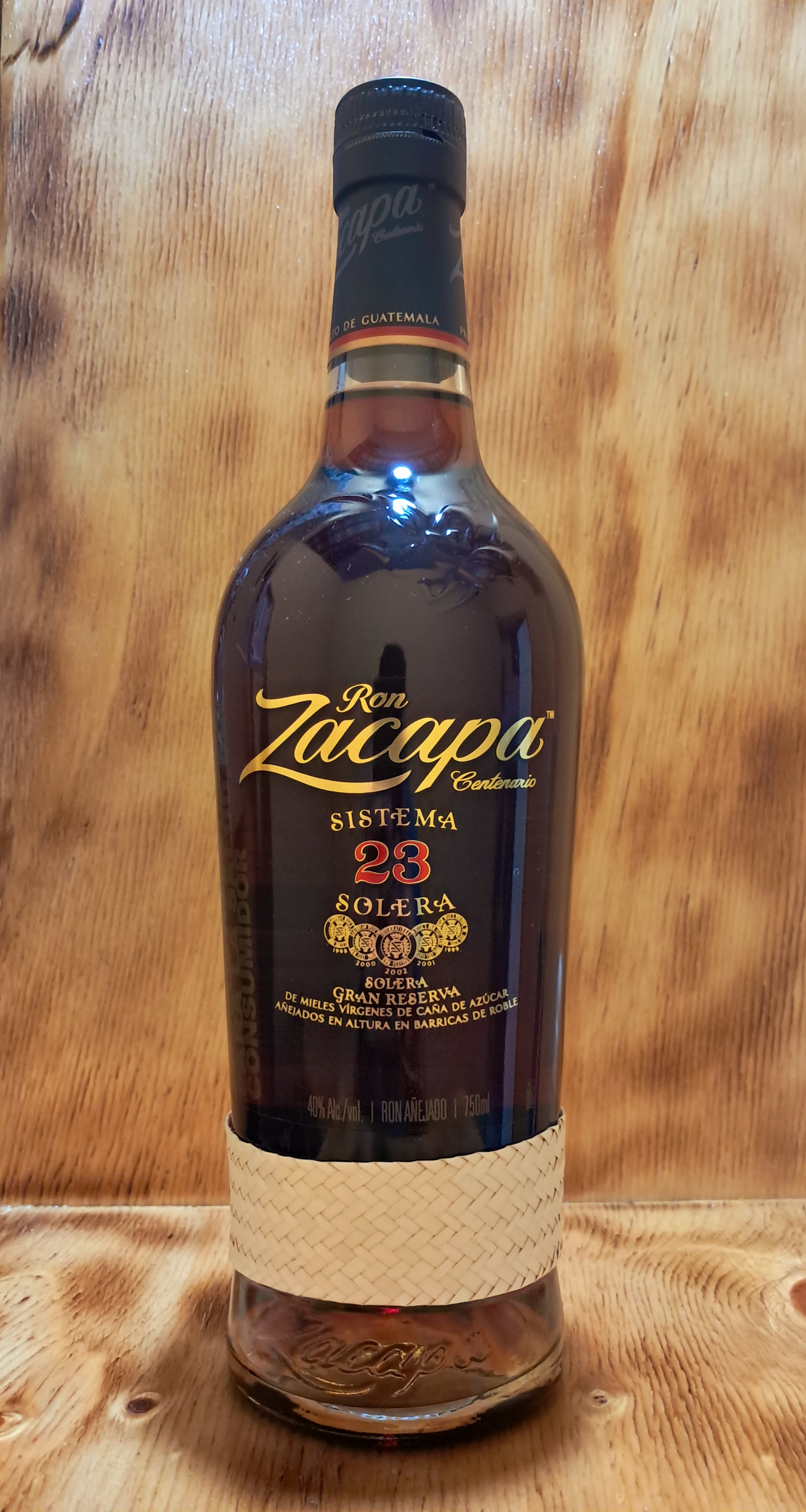 RON ZACAPA GRAN RESERVA 750 ML