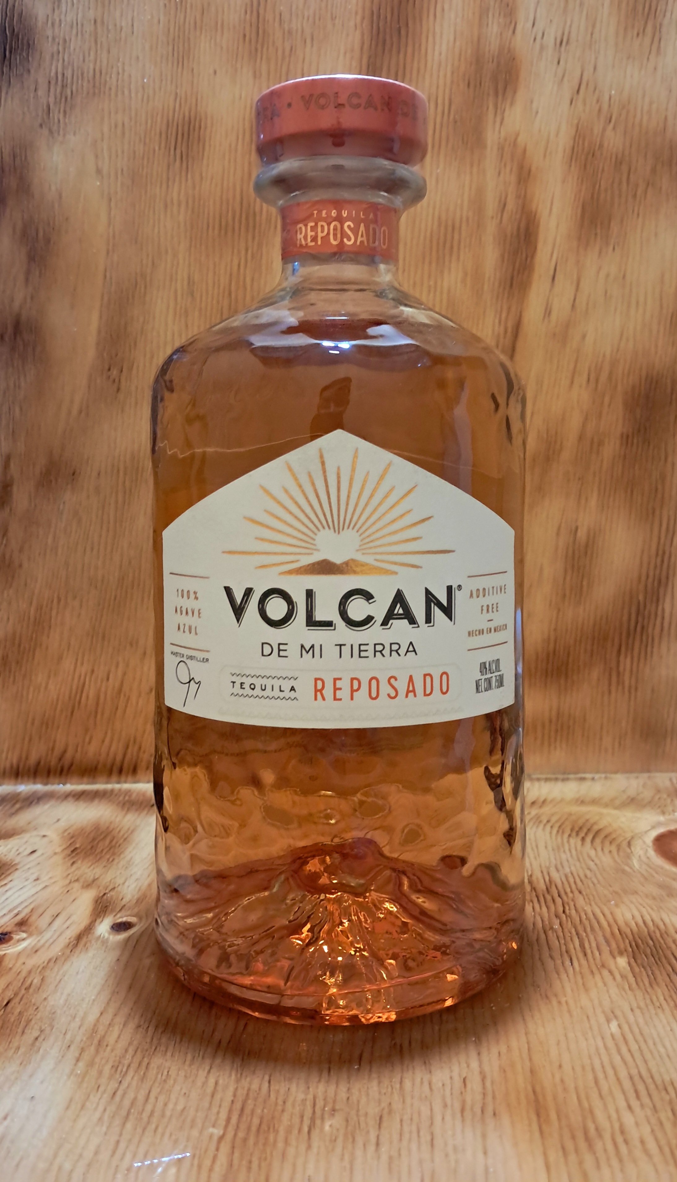 TEQUILA VOLCAN DE MI TIERRA REPOSADO 750 ML