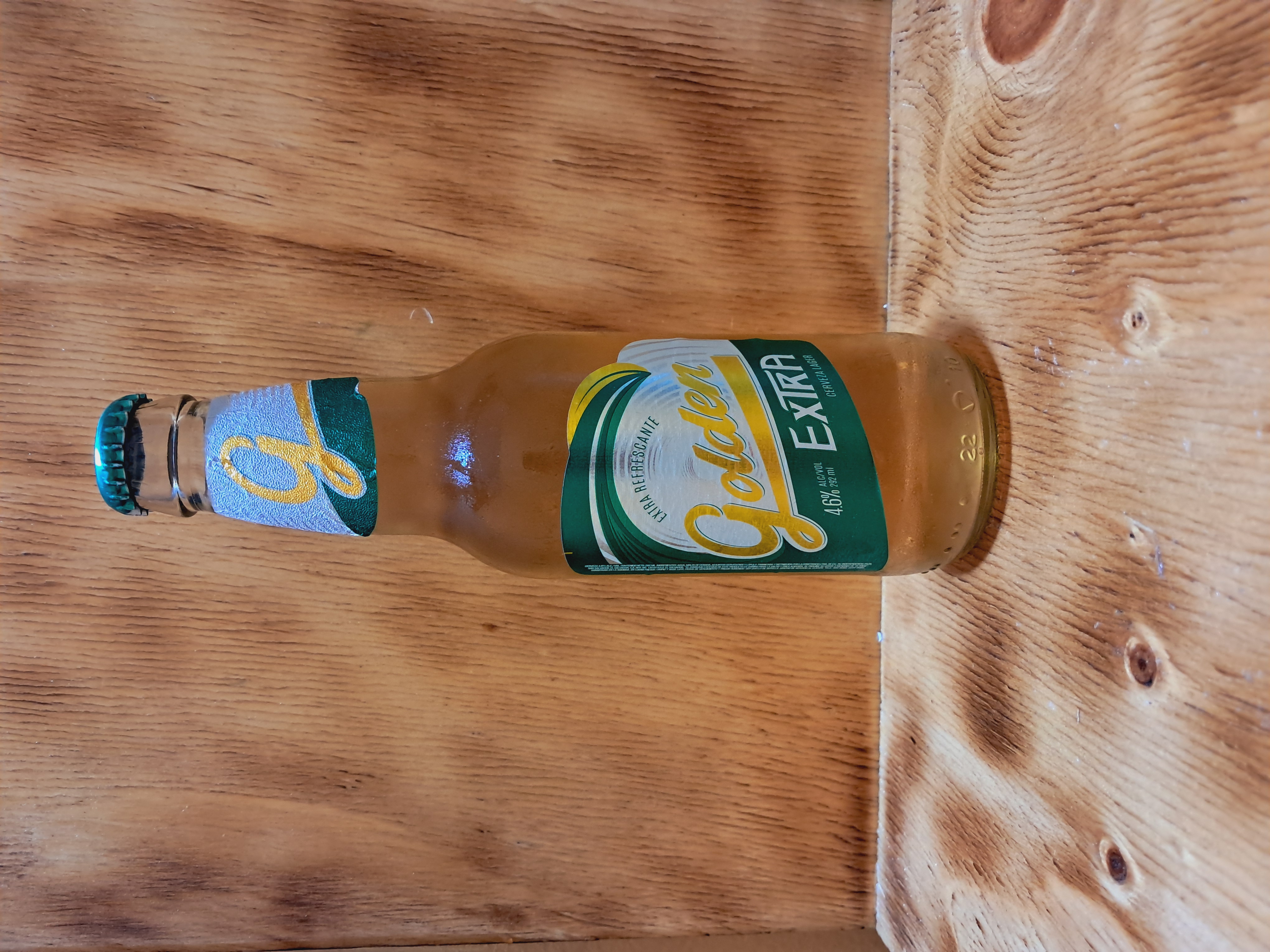 CERVEZA GOLDEN EXTRA VIDRIO 9.90 OZ