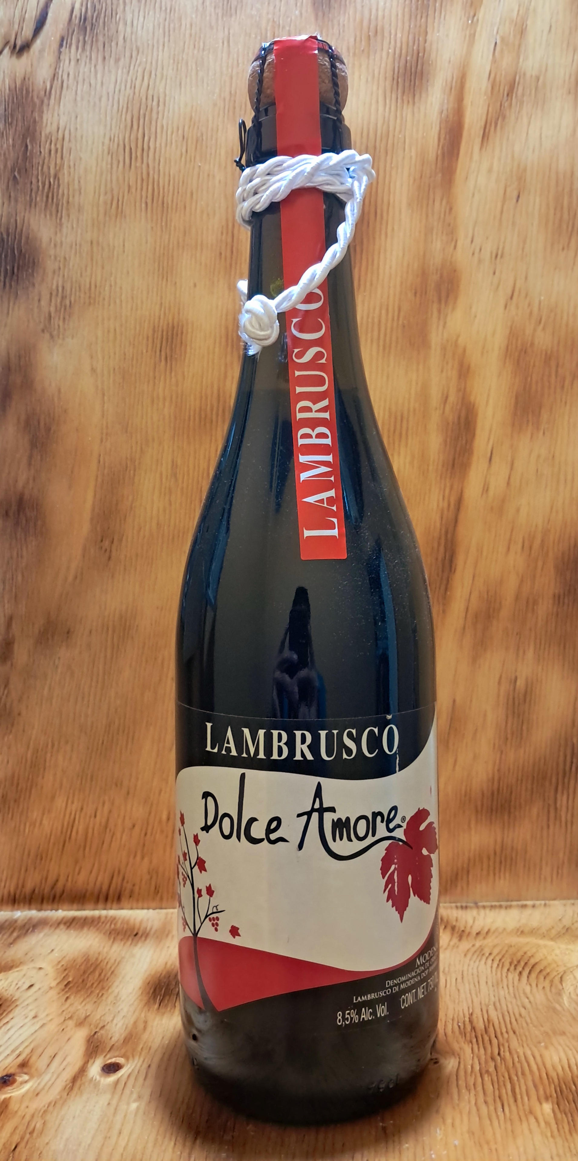 VINO LAMBRUSCO DOLCE AMORE 750 ML