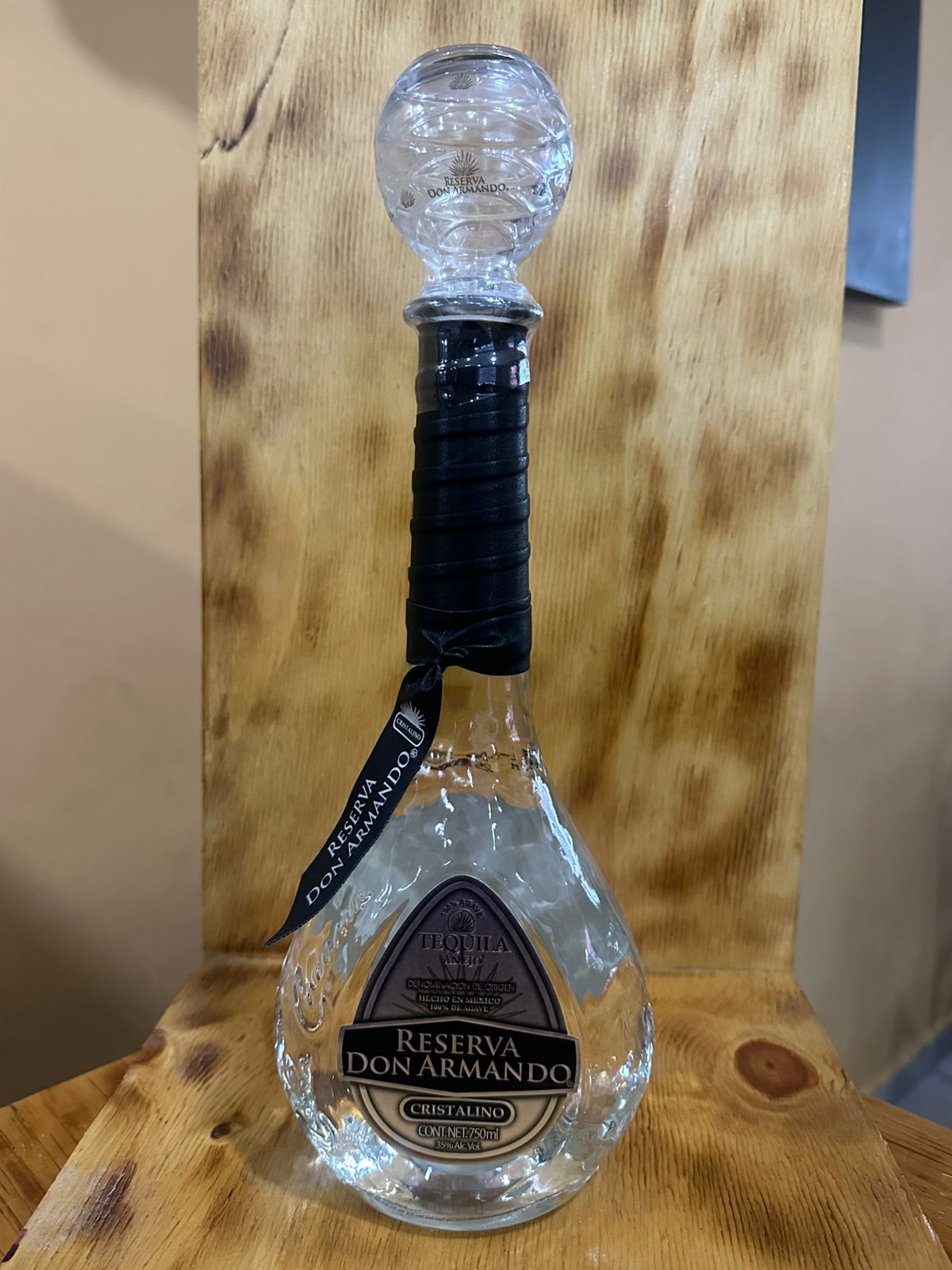 TEQUILA RESERVA DON ARMANDO CRISTALINO 750 ML