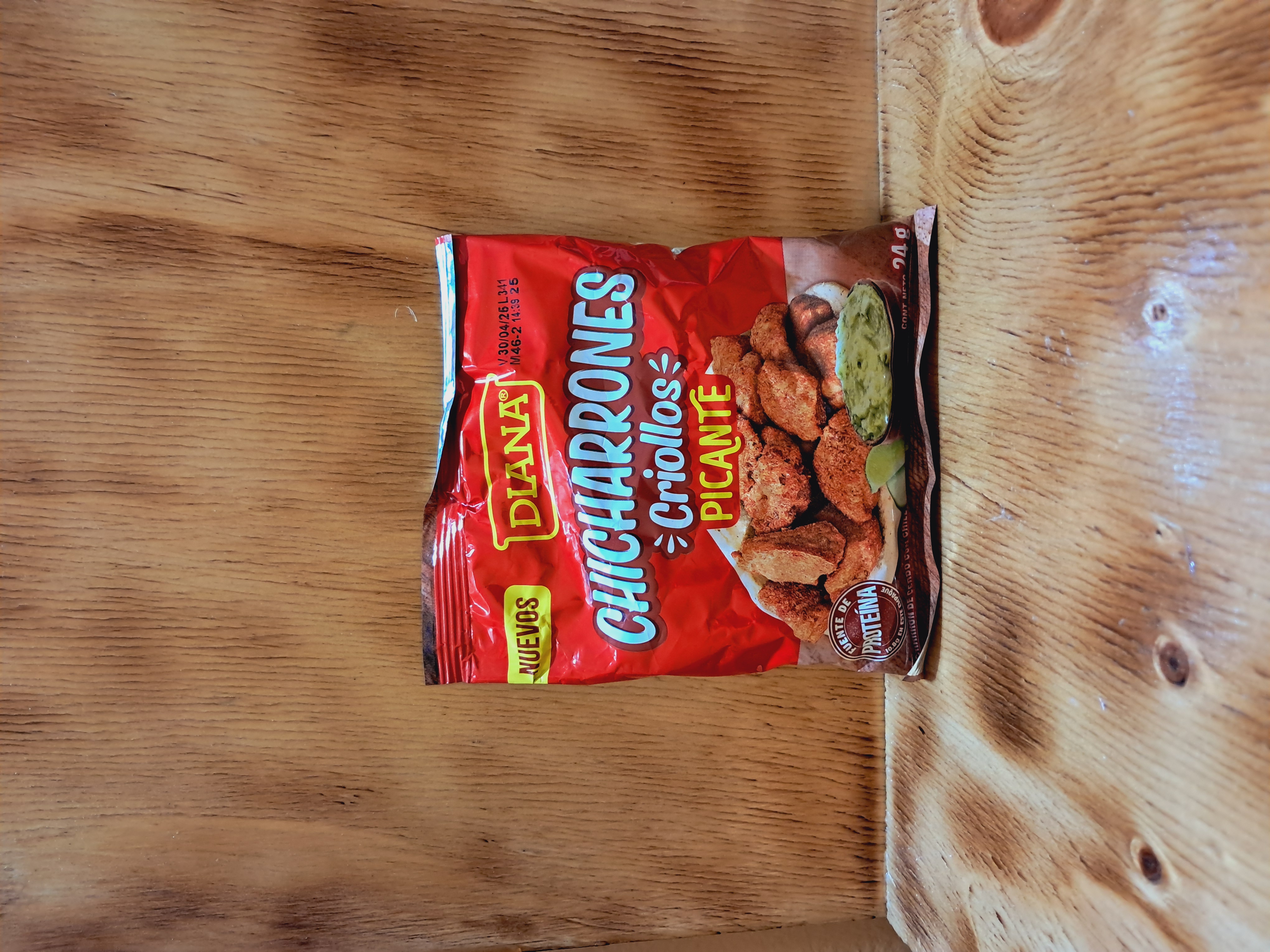 BOQUITAS DIANA CHICHARRONES CRIOLLOS PICANTE 24 G