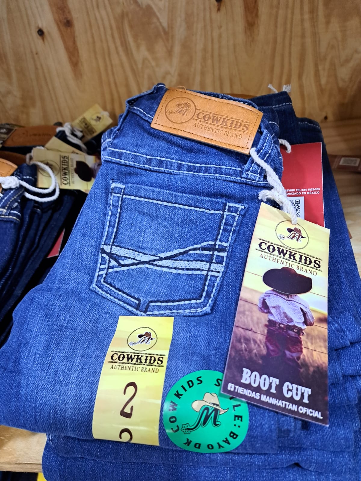 PANTALON PARA NIÑO COWKID BLUE LINE