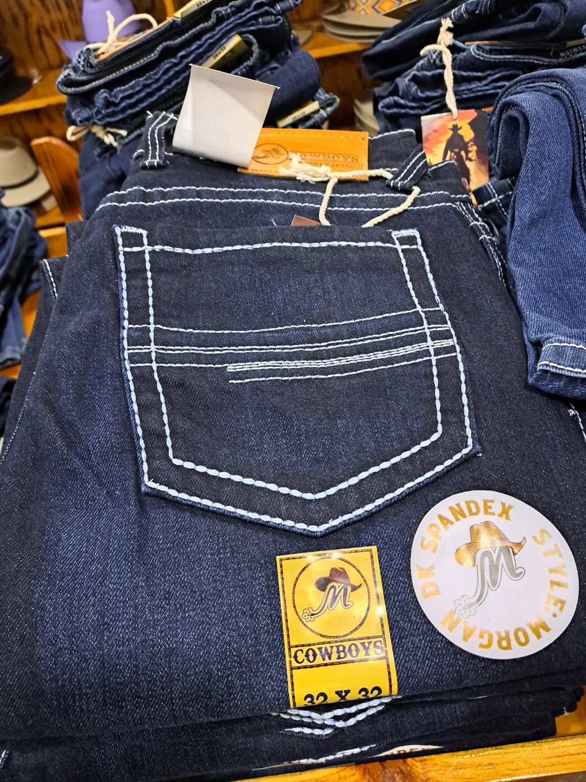 PANTALON PARA CABALLERO COWBOY BLUE LINE