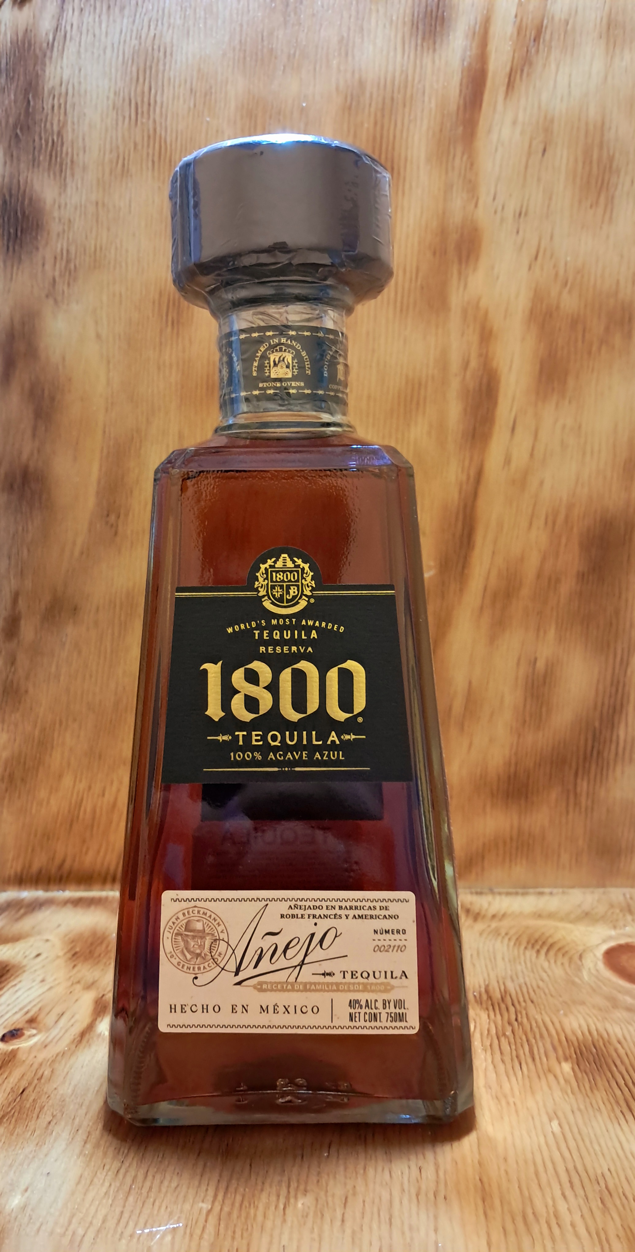 TEQUILA 1800 AÑEJO 750ML
