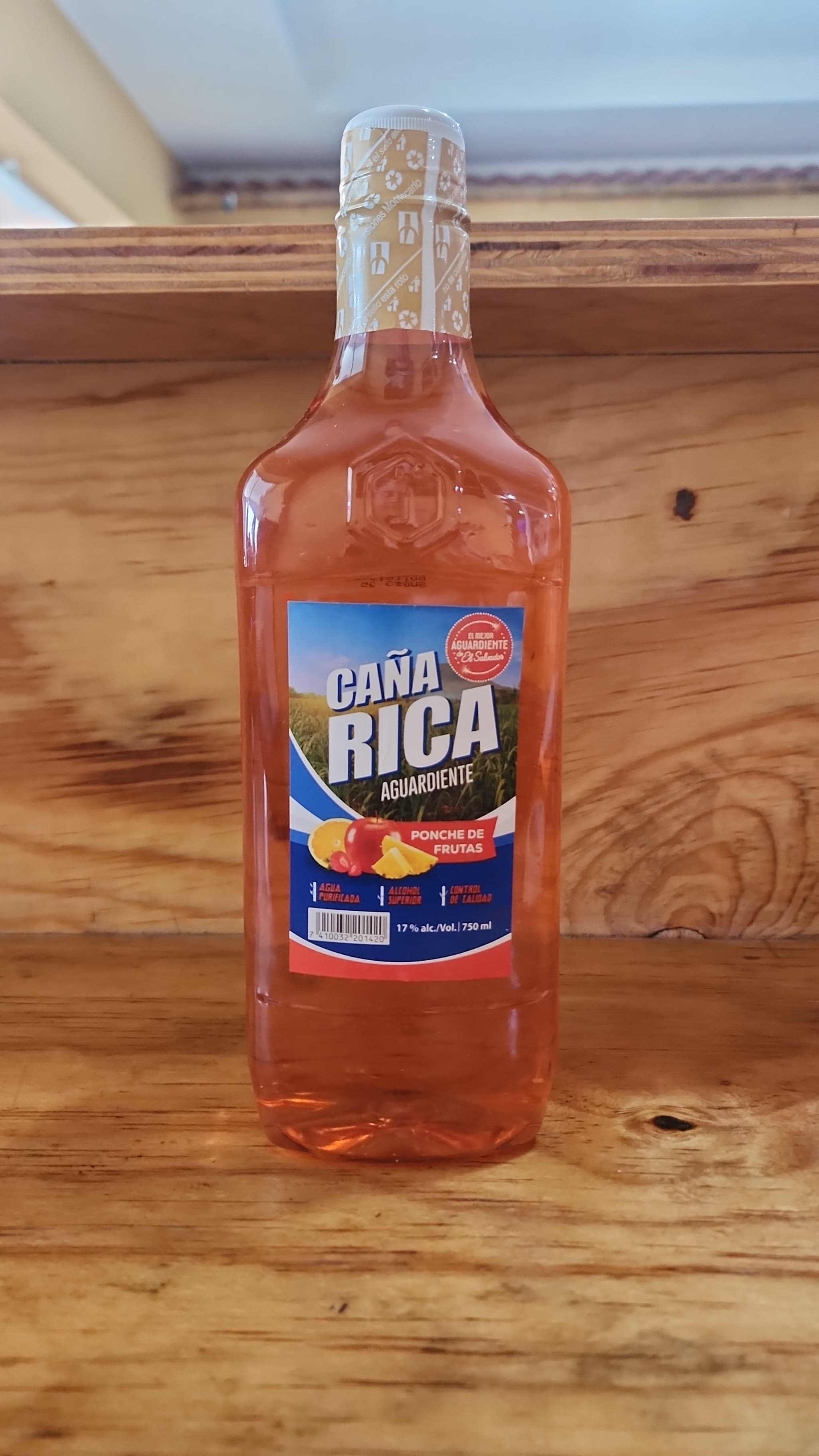 CAÑA RICA PET  PONCHE DE FRUTAS 750ML