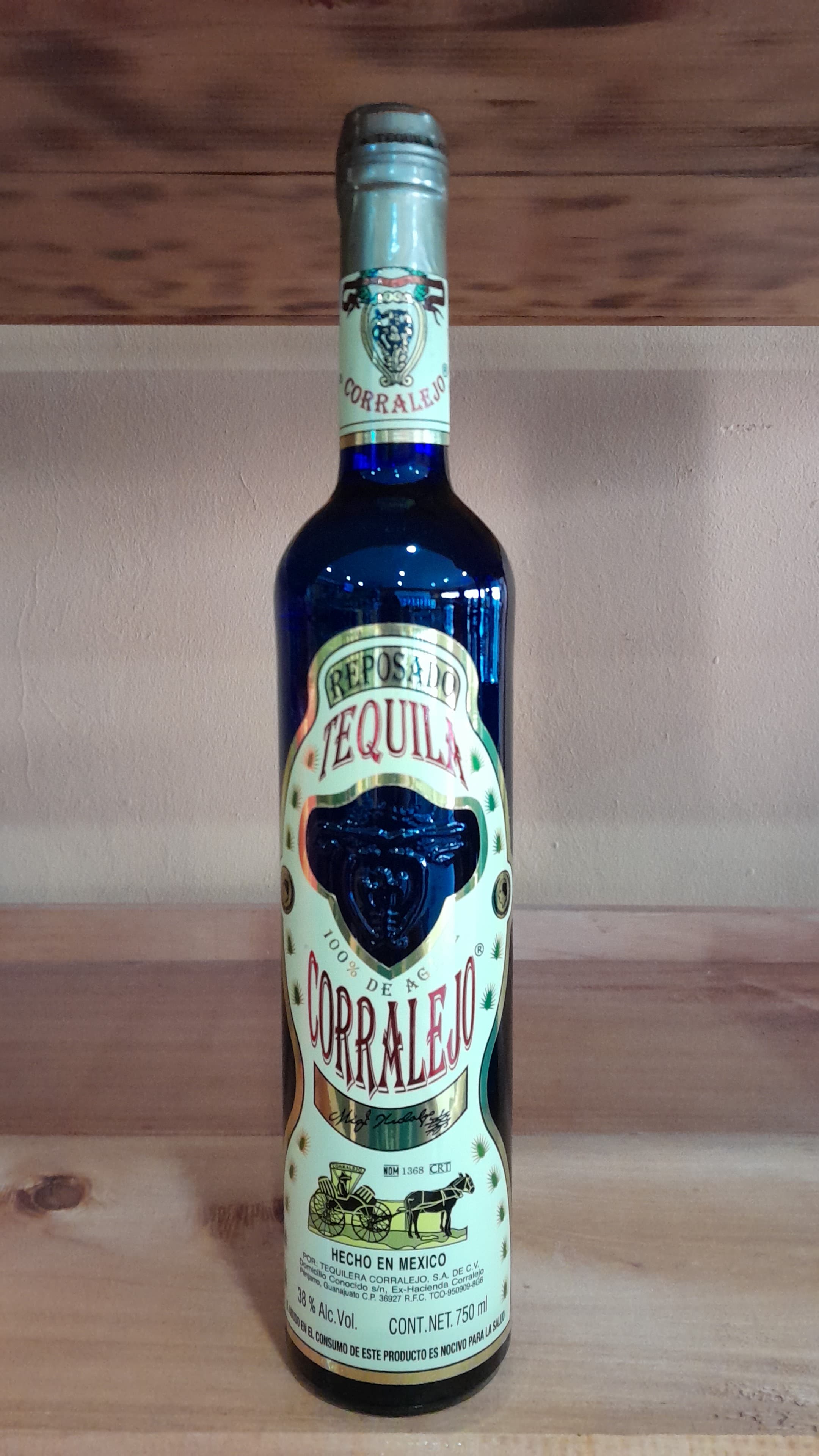 TEQUILA CORRALEJO REPOSADO 750ML