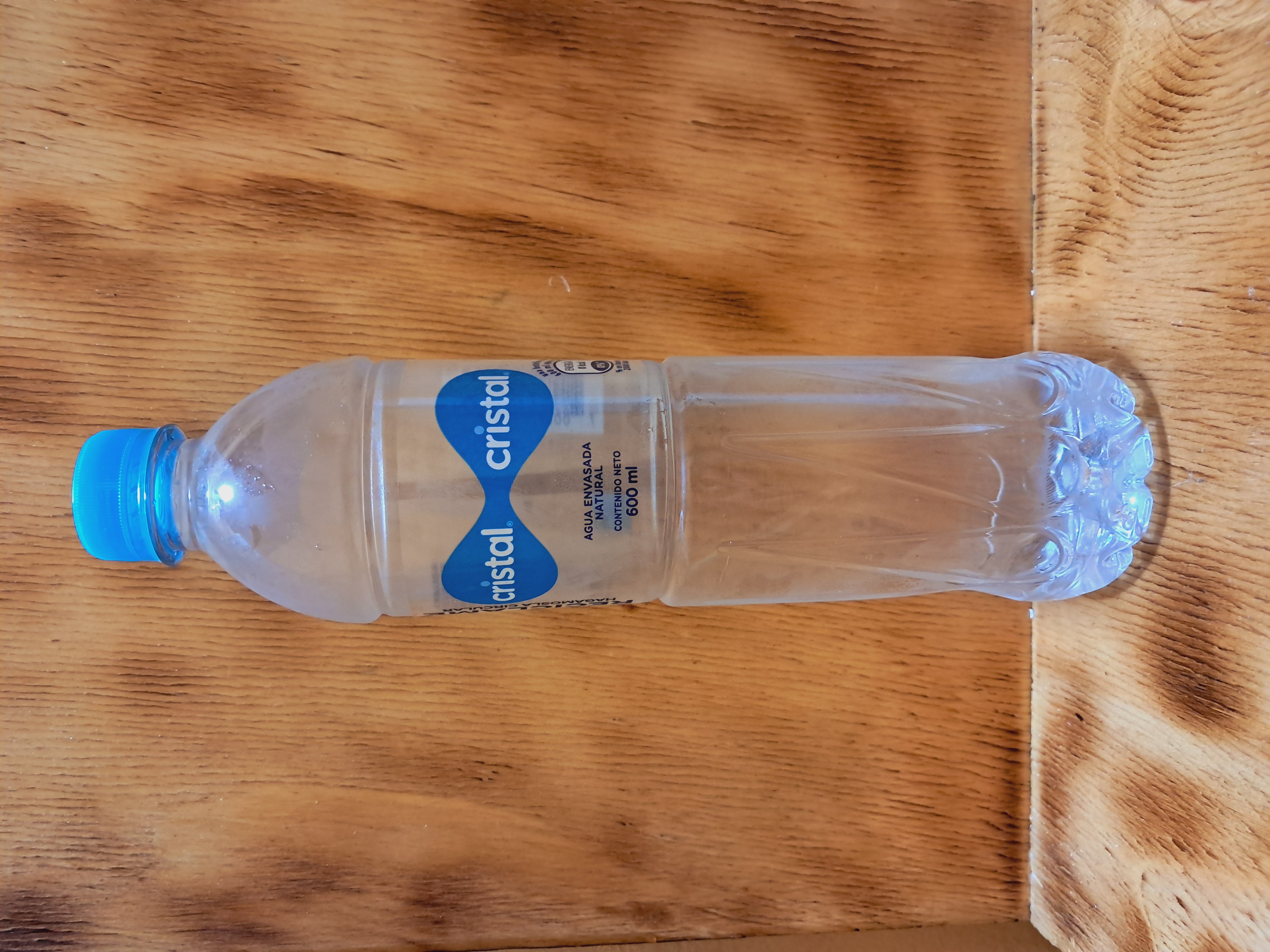 AGUA CRISTAL BOTELLA 600 ML