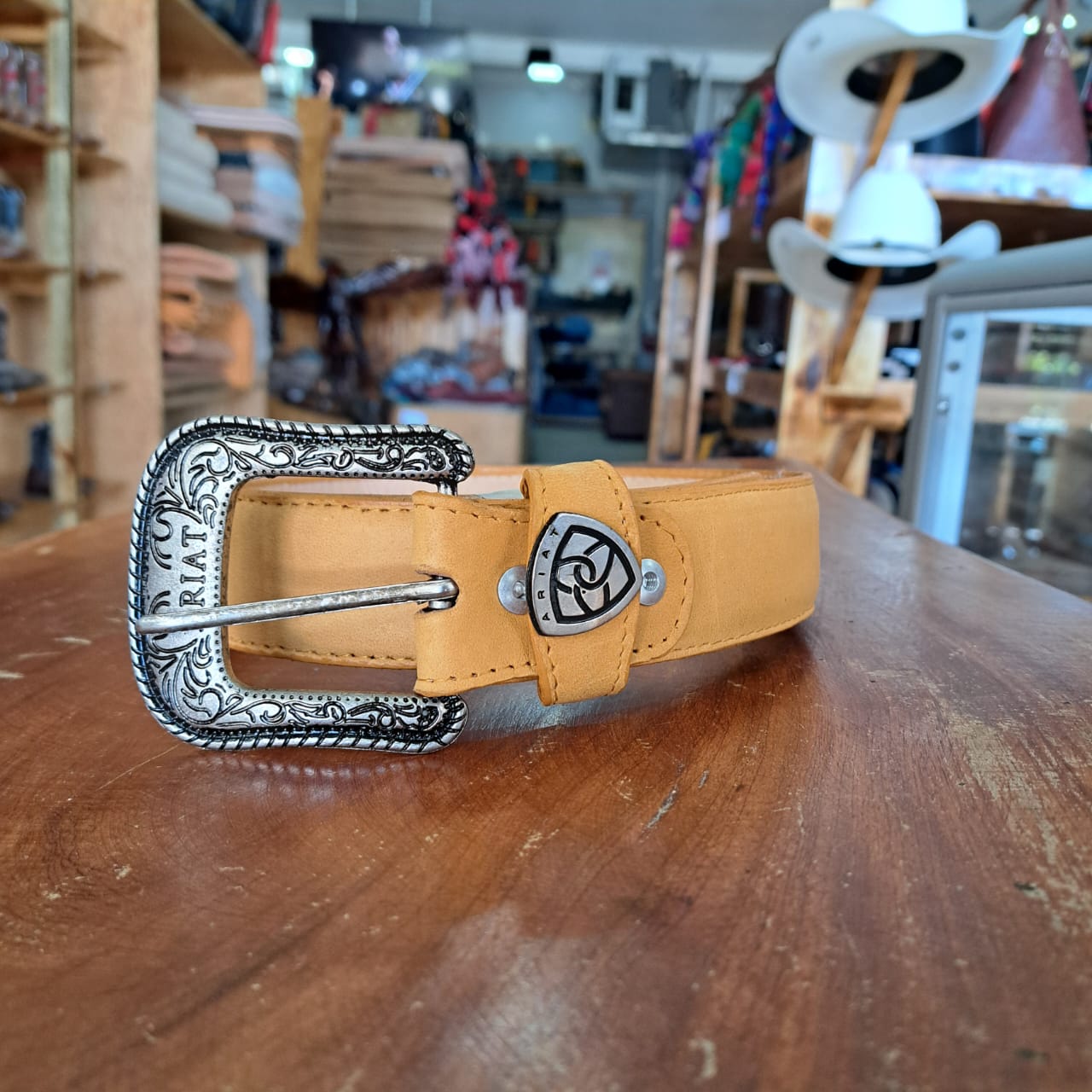 CINTURON ARIAT AMARILLO