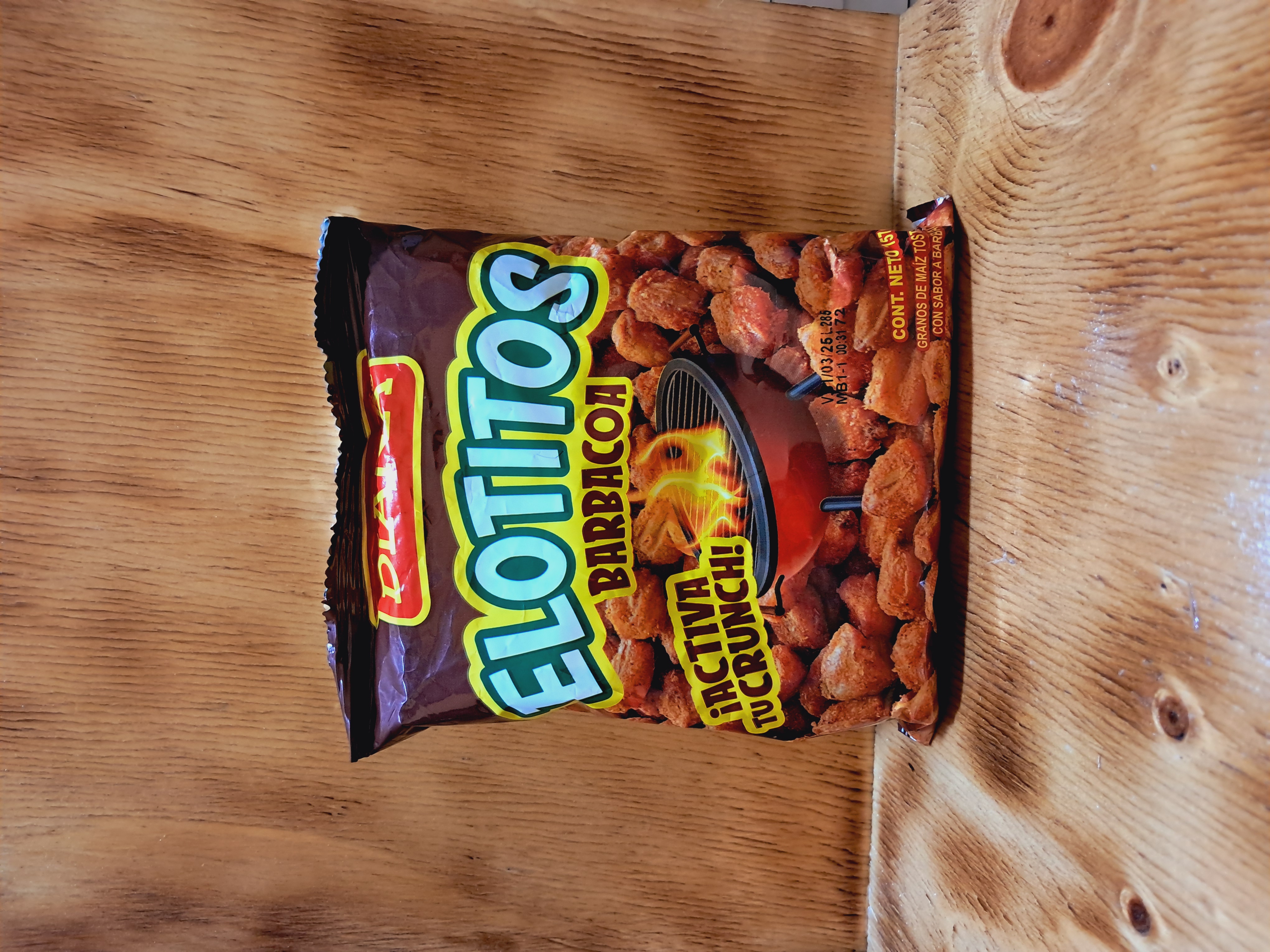 BOQUITAS DIANA ELOTITO TOSTADO CON BARBACOA 157 G