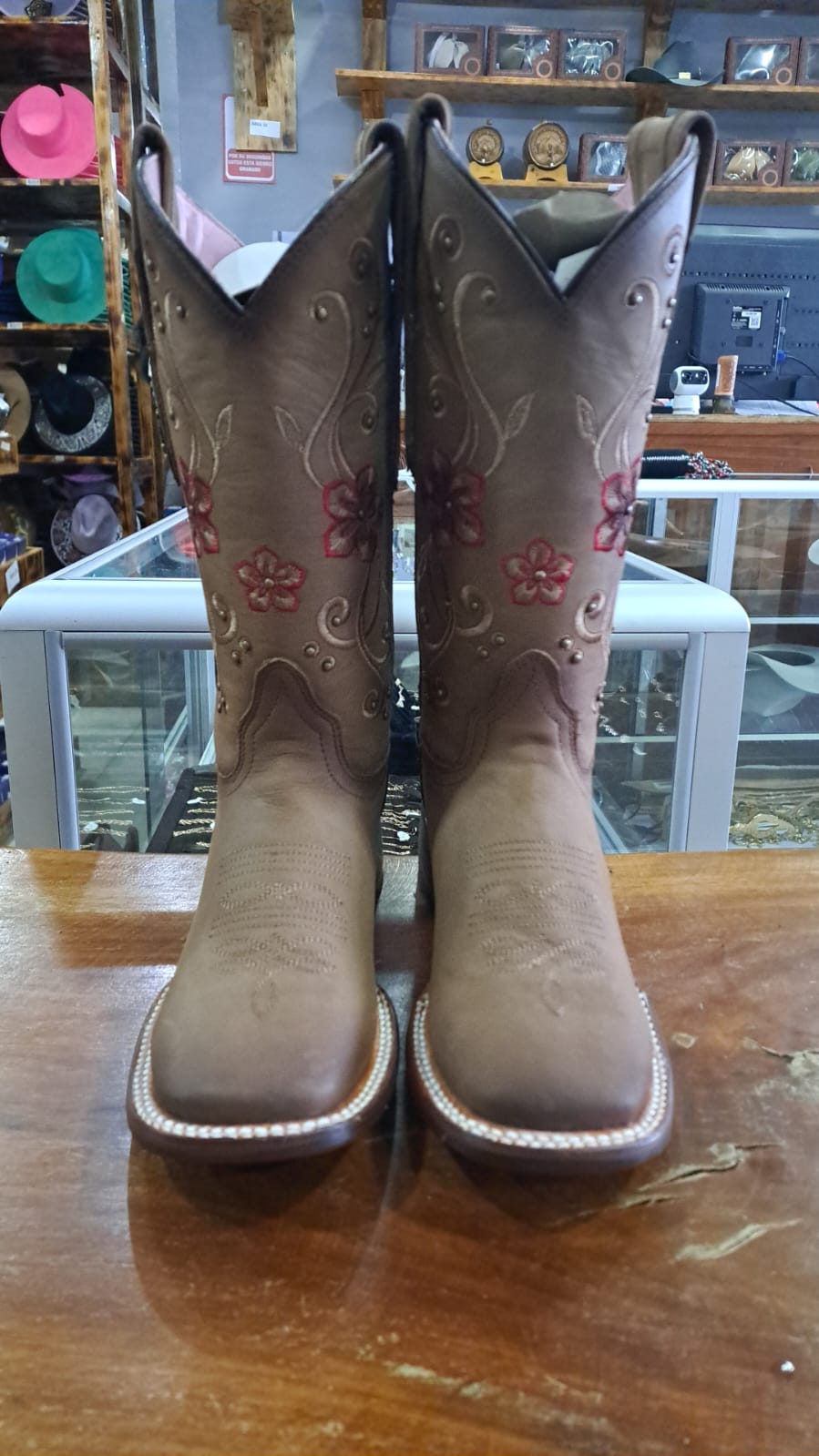 BOTA PARA DAMA Adorada tan miel