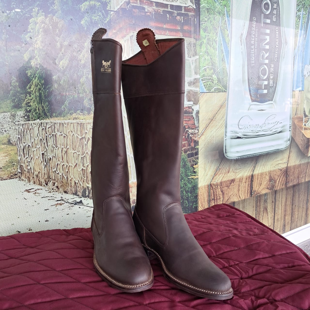 BOTA PARA MONTAR UNISEX CAFE