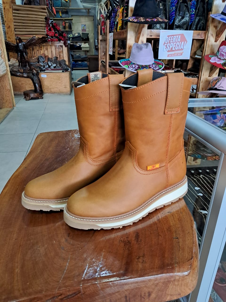 BOTA ROOPER ANTIDERRAPANTE MIEL
