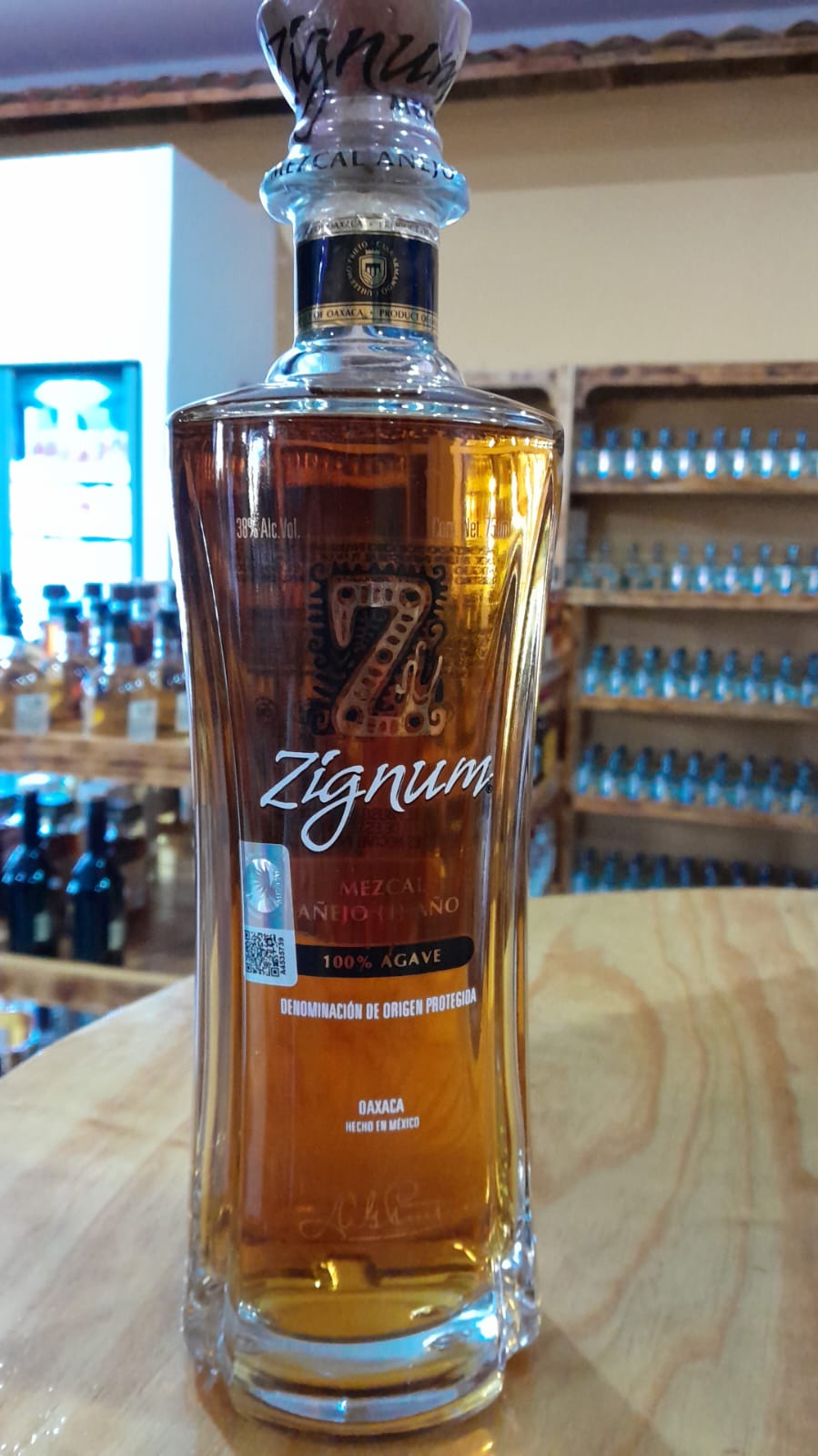 MEZCAL ZIGNUM AÑEJO 750ML