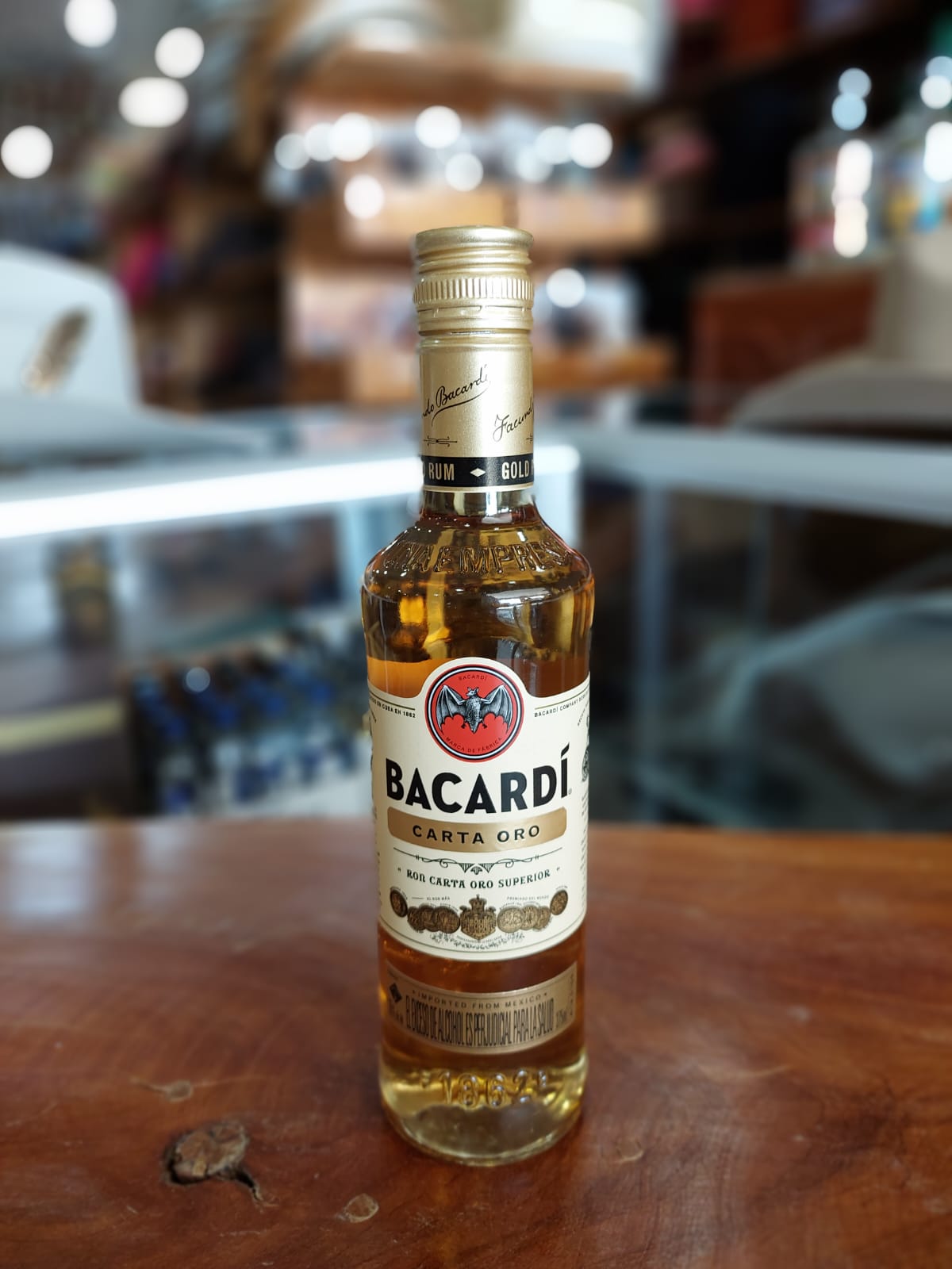 RON BACARDI CARTA ORO 375ML