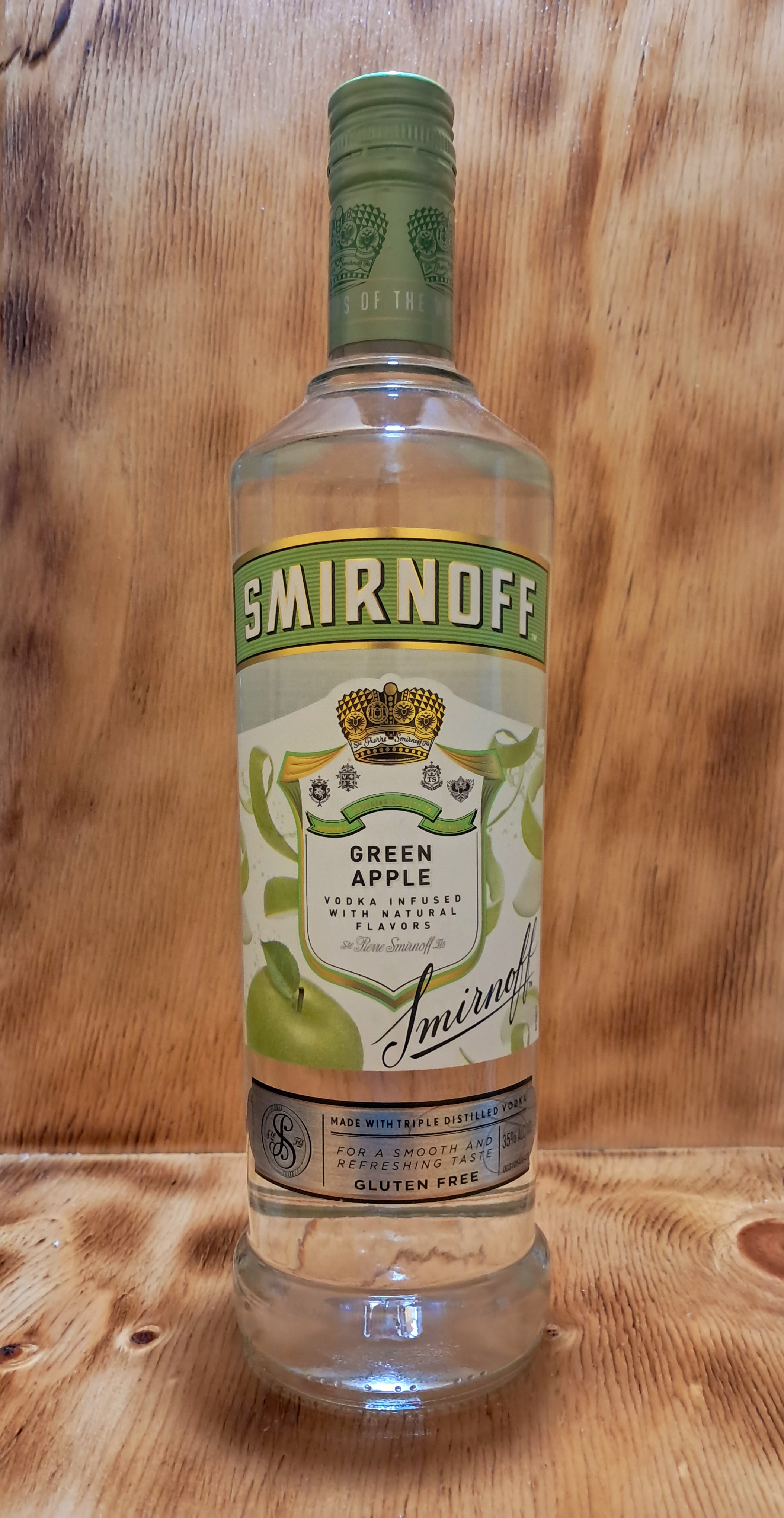 VODKA SMIRNOFF GREEN APPLE 750 ML