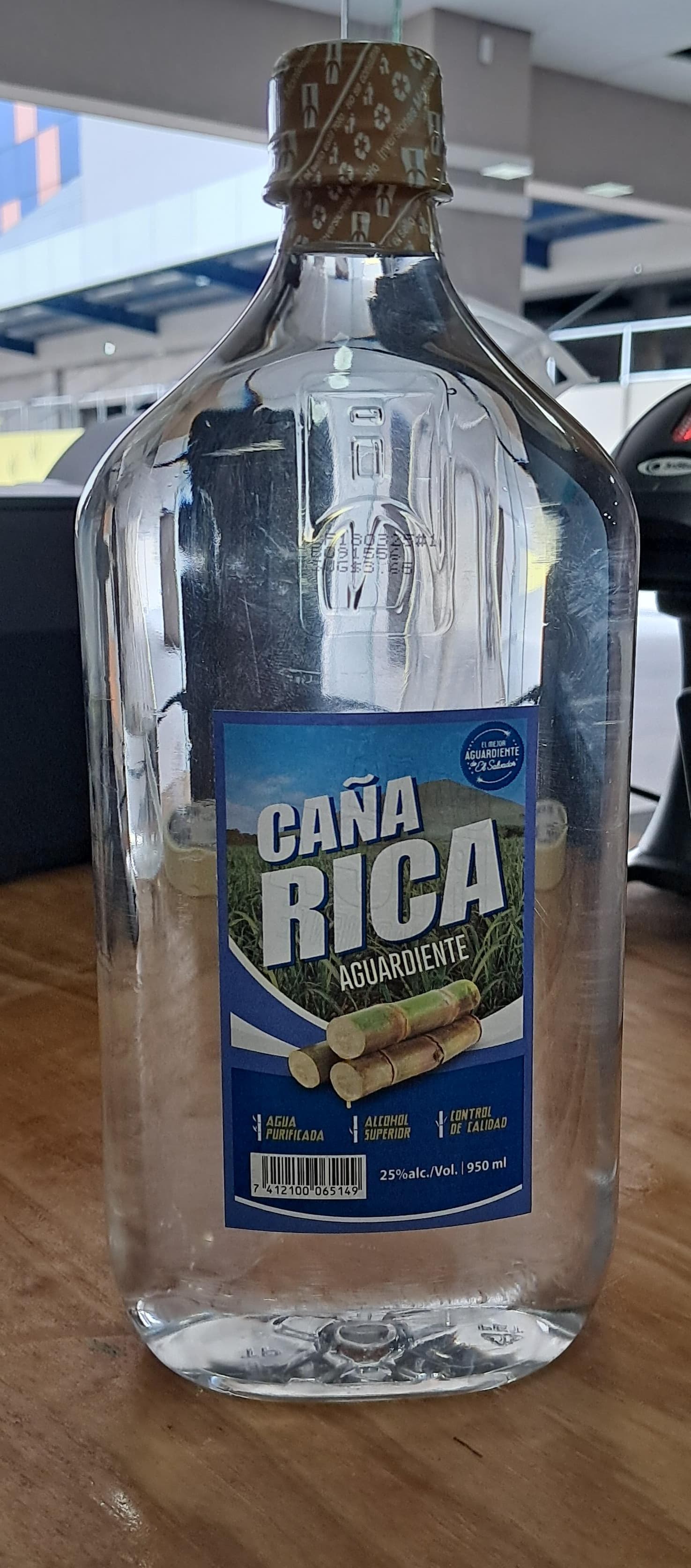 CAÑA RICA PET 950ML