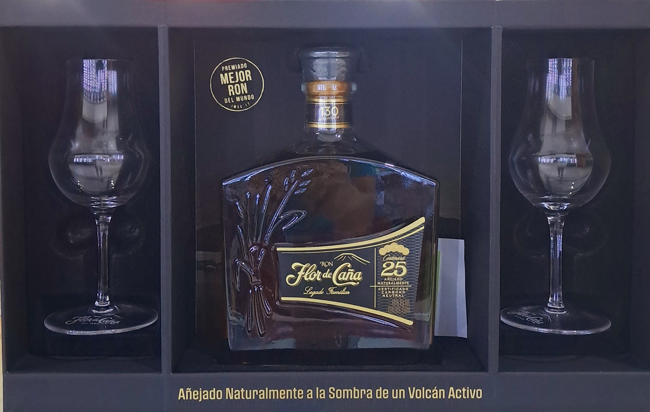 RON FLOR DE CAÑA 25 AÑOS CENTENARIO 750ML
