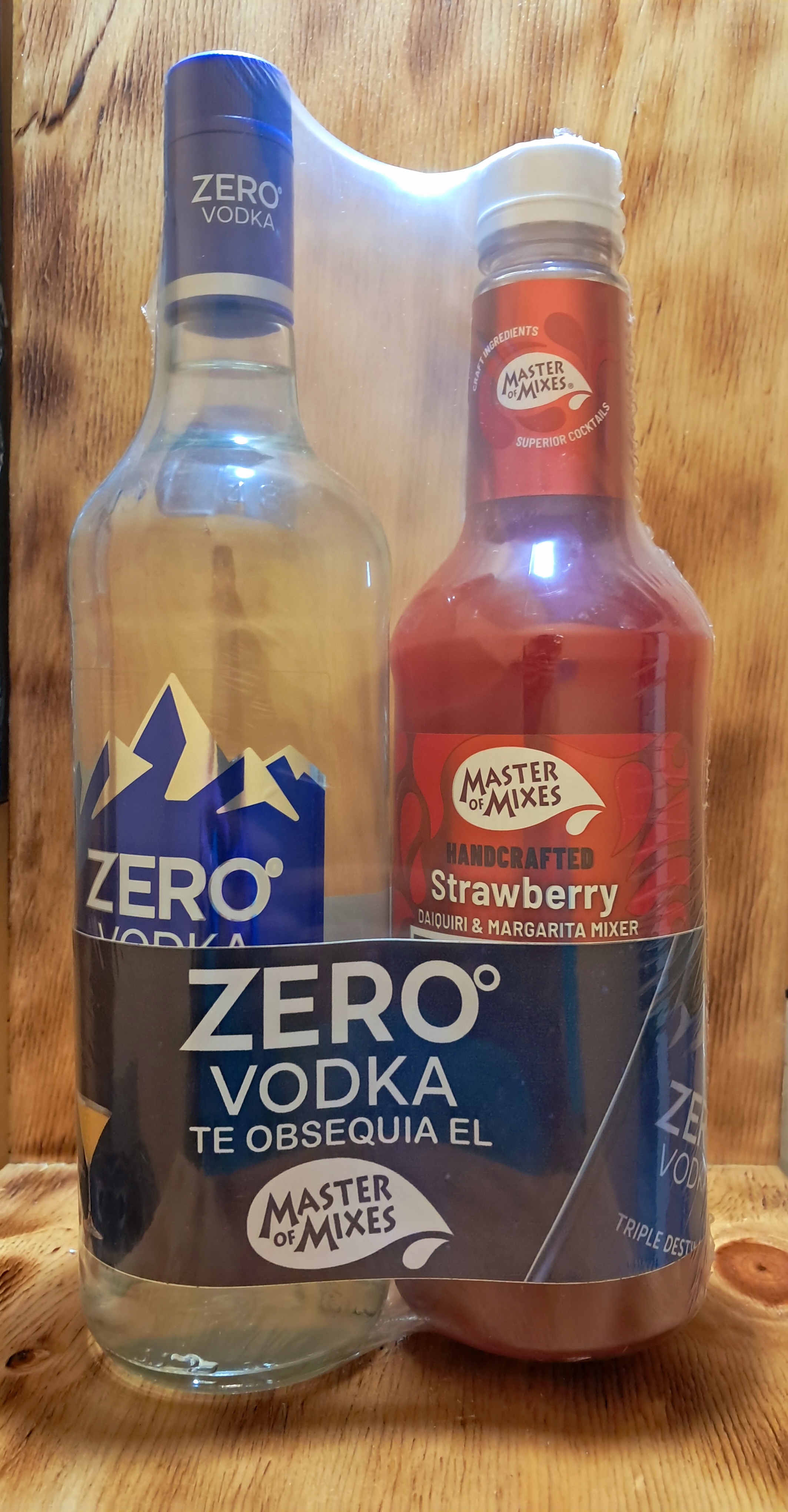 VODKA ZERO TRIPLE DESTILADO 990ML