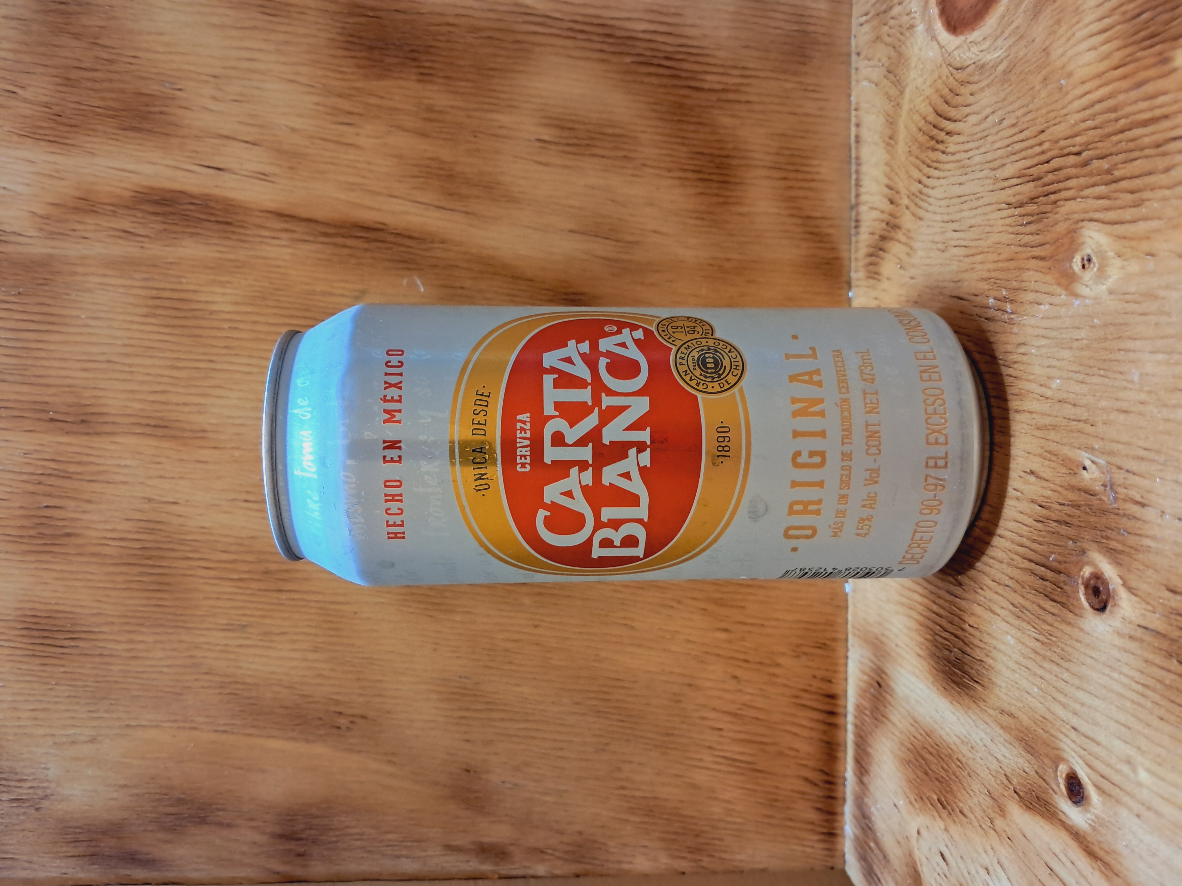CERVEZA LATA CARTA BLANCA 473 ML