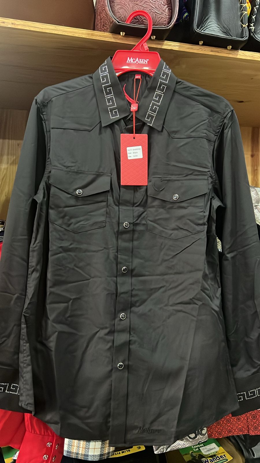 CAMISA MC ALLEN NEGRO