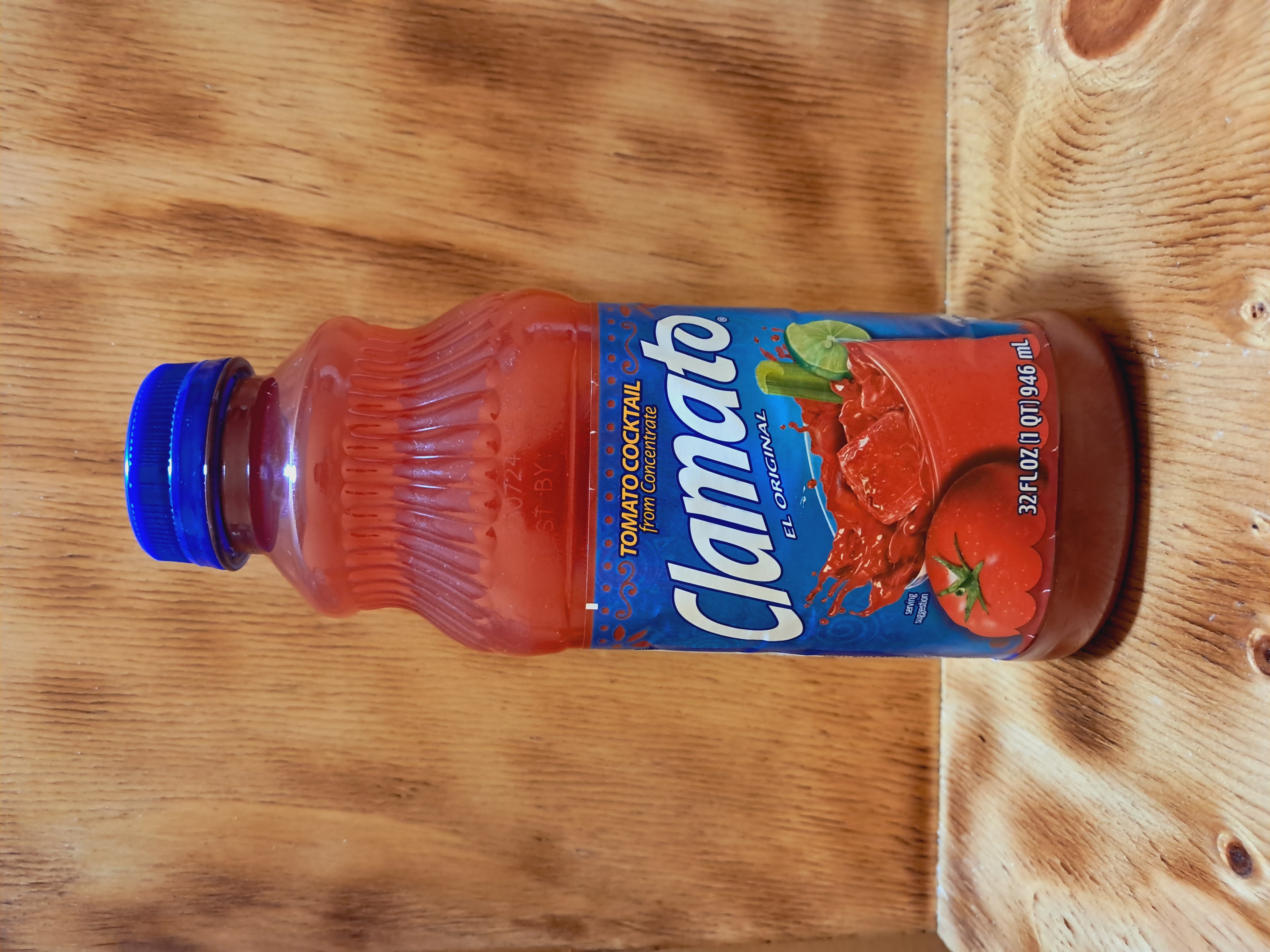 CLAMATO JUGO DE TOMATE 946 ML