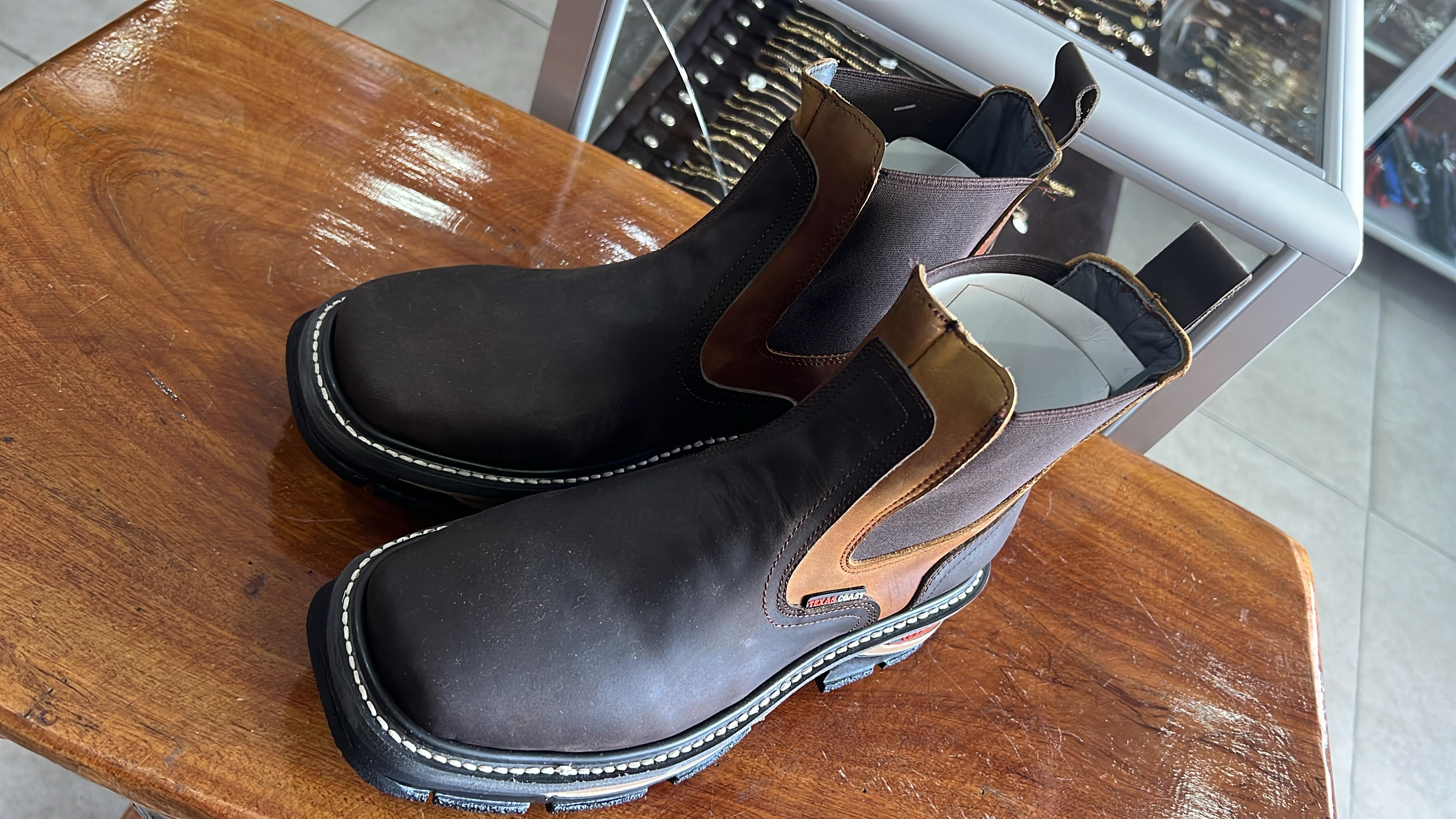 MEDIA BOTA TRABAJO CHOCO