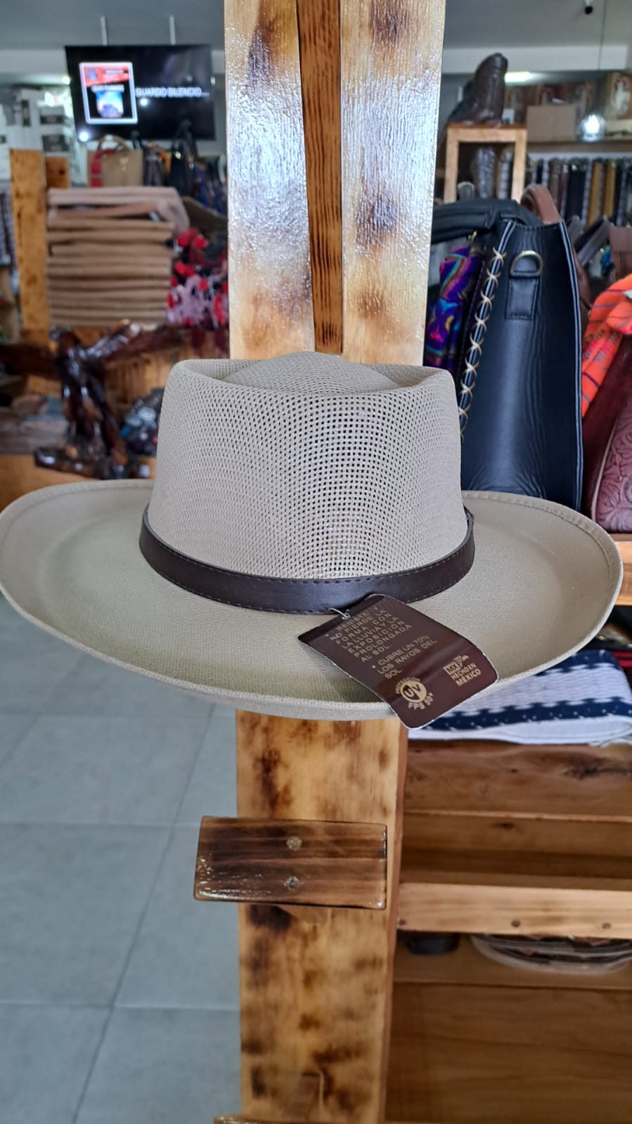 SOMBRERO GALLERO BEIGE