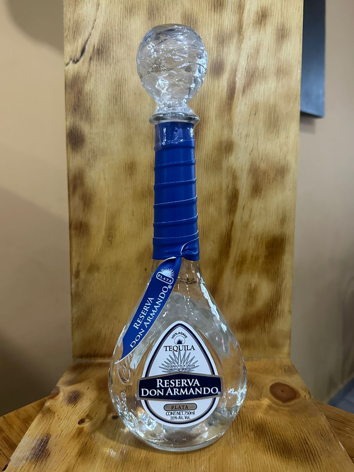 TEQUILA RESERVA DON ARMANDO PLATA 750 ML