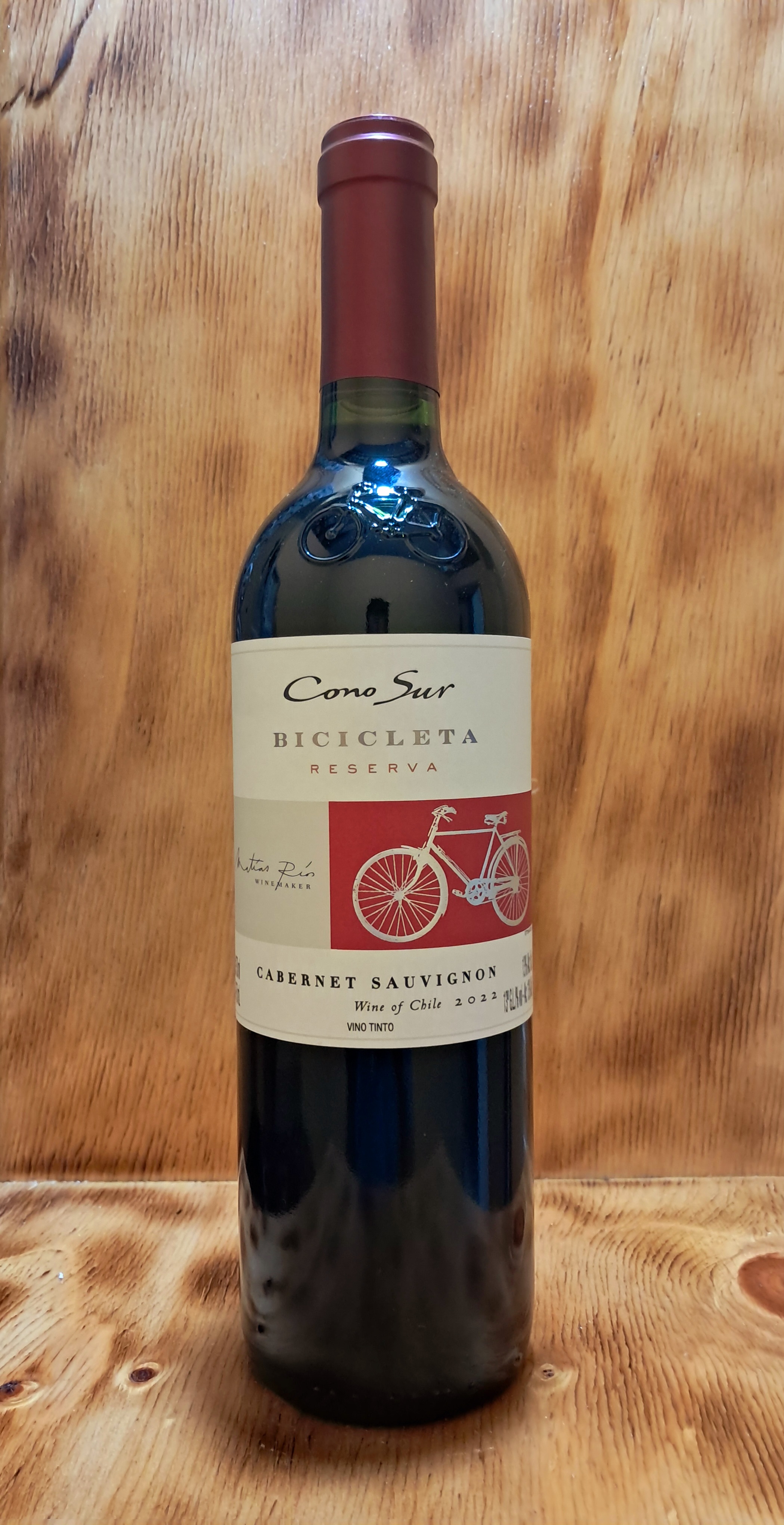 VINO CONO SUR BICICLETA RESERVA CABERNET SAUVIGNON  (VINO TINTO) 750ML