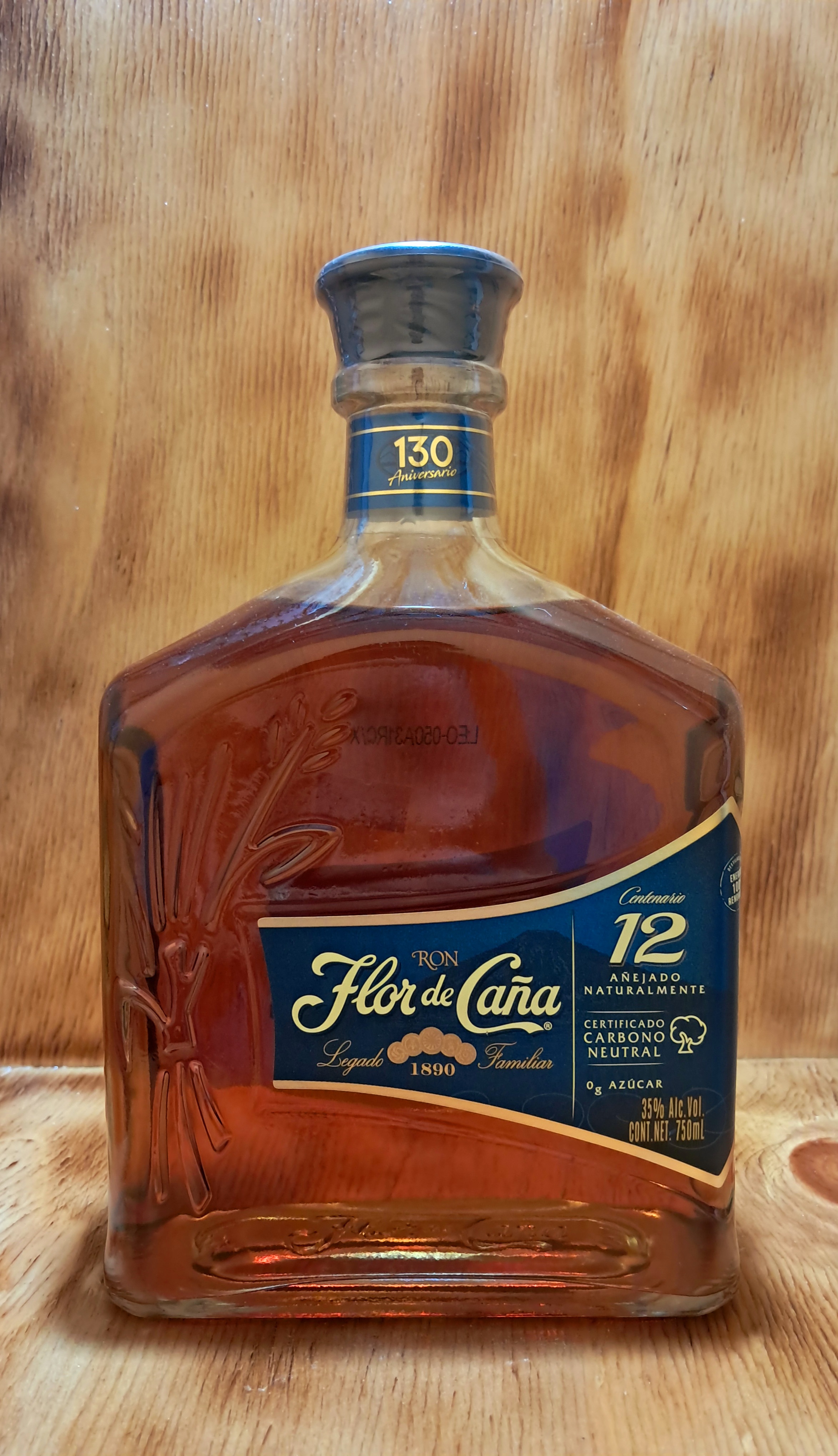 RON FLOR DE CAÑA 12 AÑOS  / 750 ML