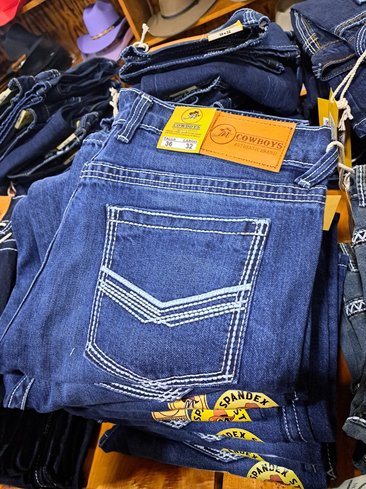 PANTALON PARA CABALLERO COWBOY BLUE V