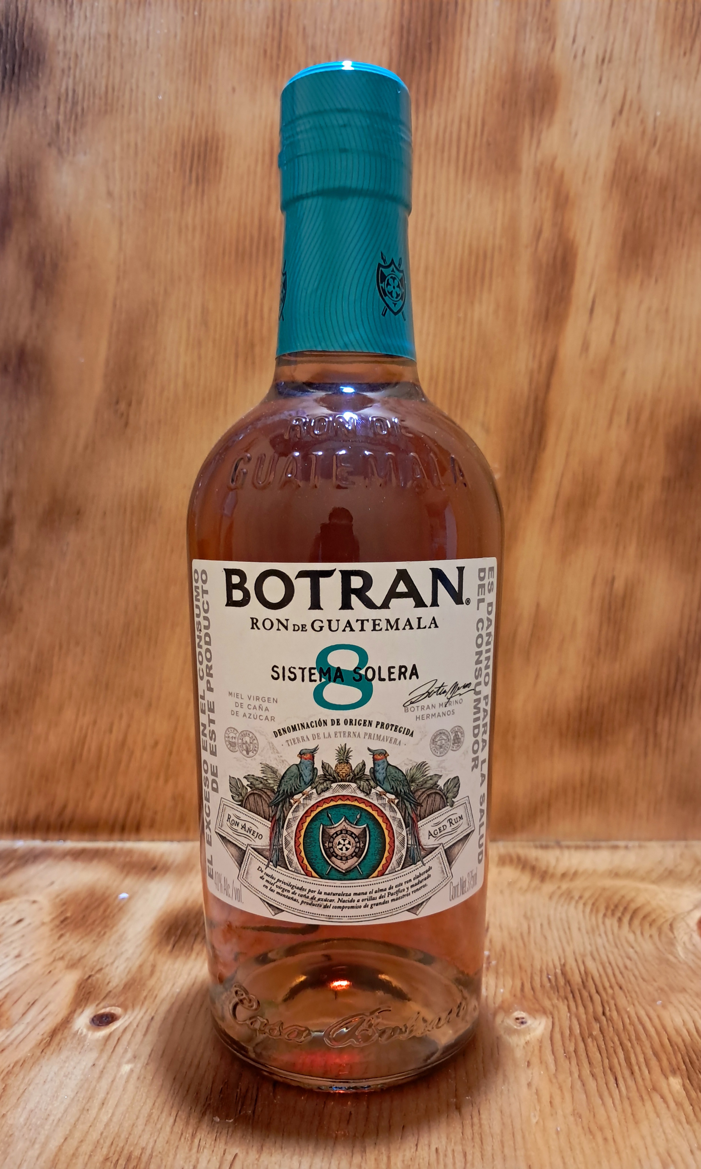 RON BOTRAN AÑEJO 8 AÑOS 375ML