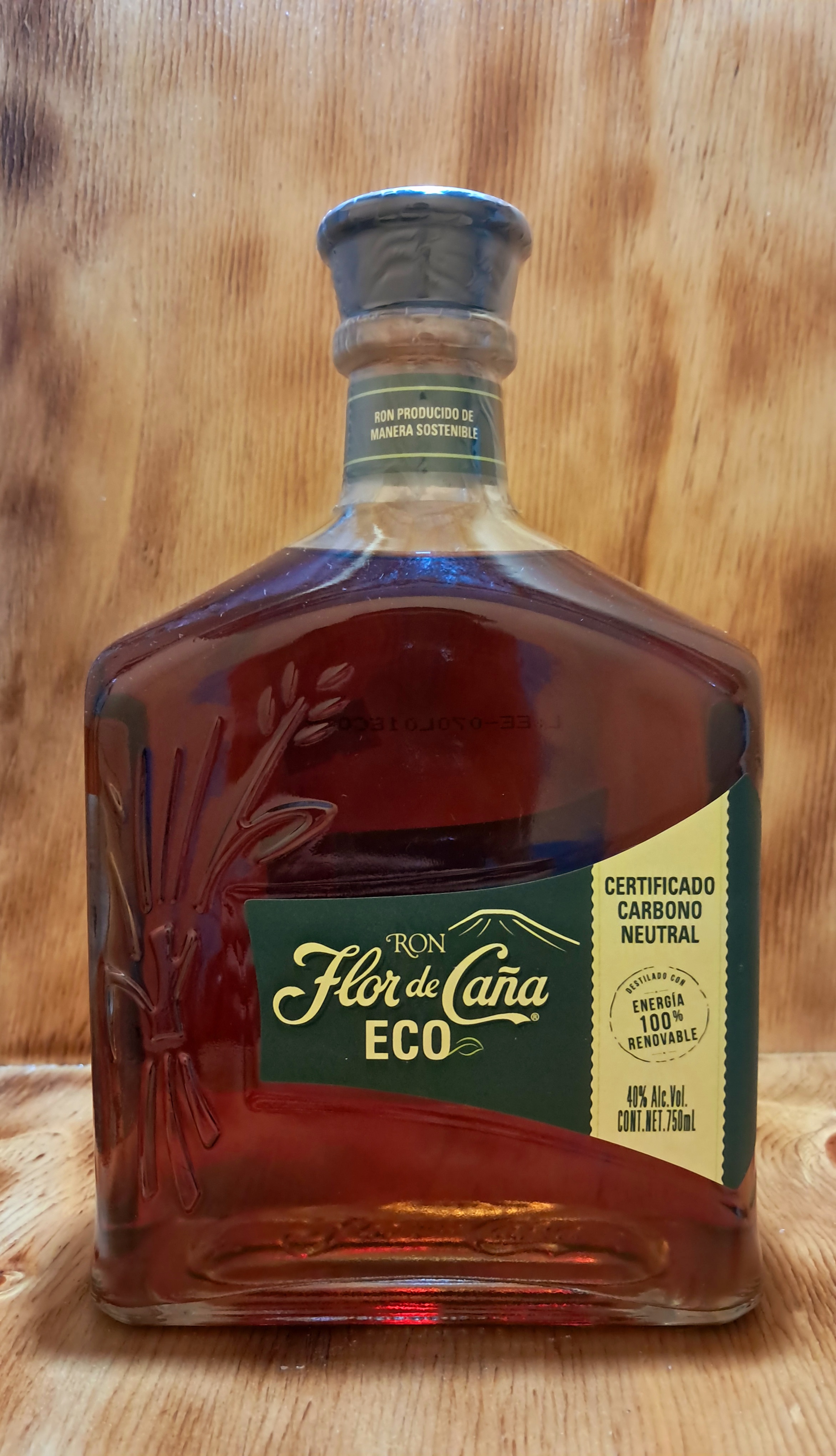 RON FLOR DE CAÑA ECO 750ML