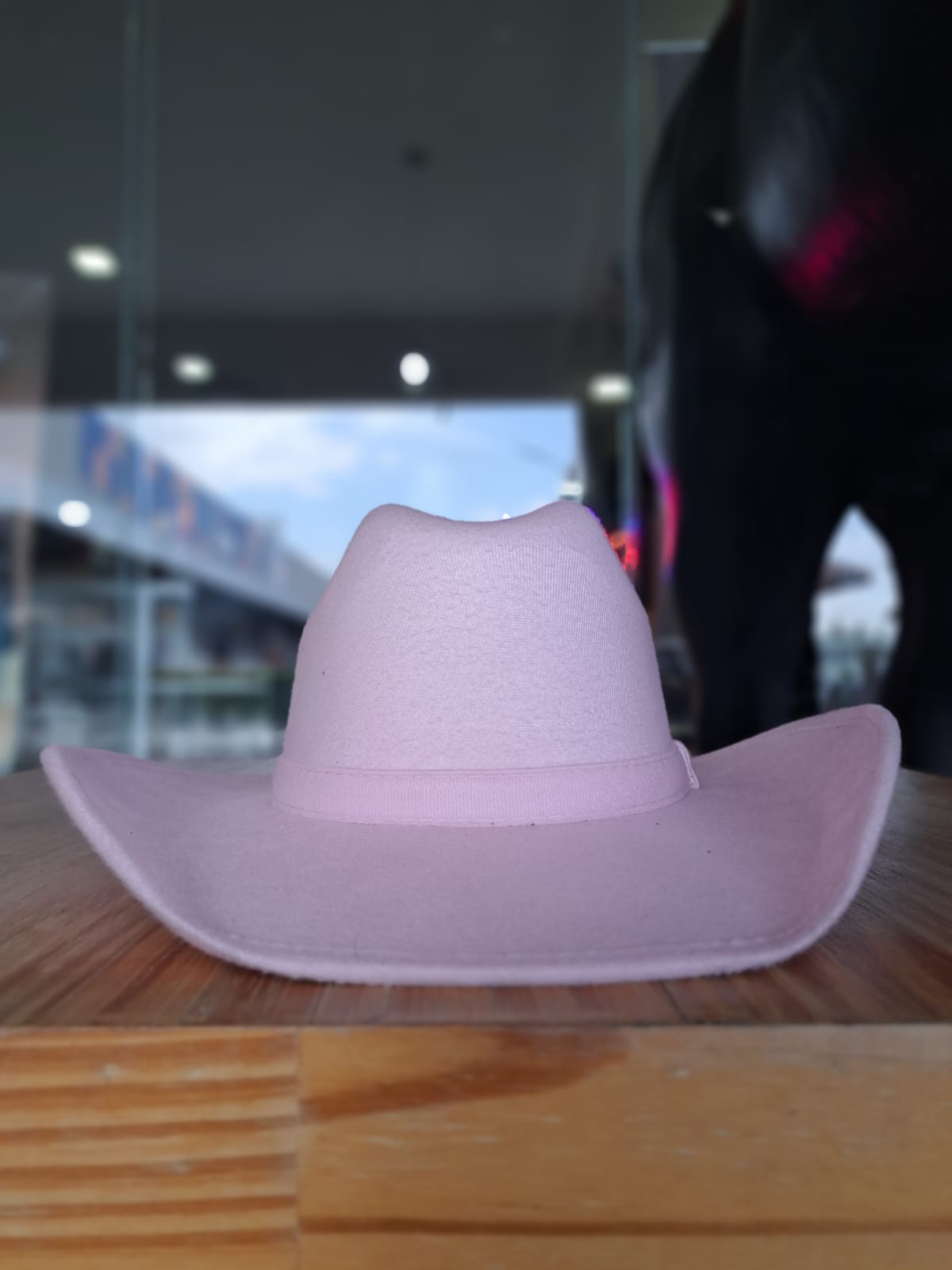 SOMBRERO GAMUZA NINO ROSA PASTEL