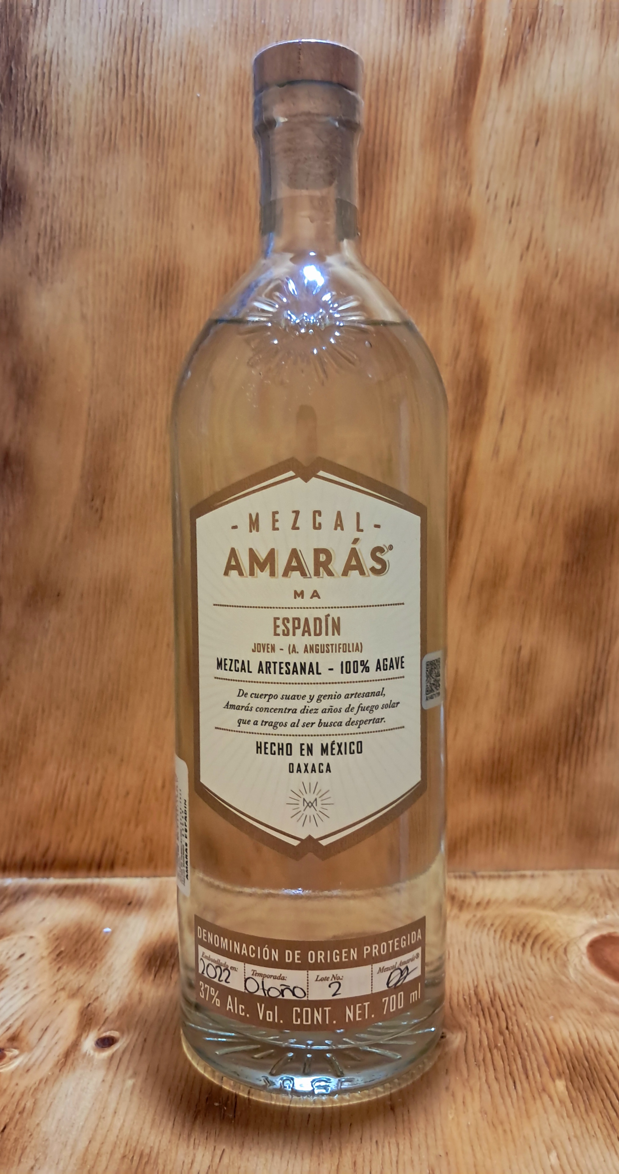 MEZCAL AMARAS 700 ML